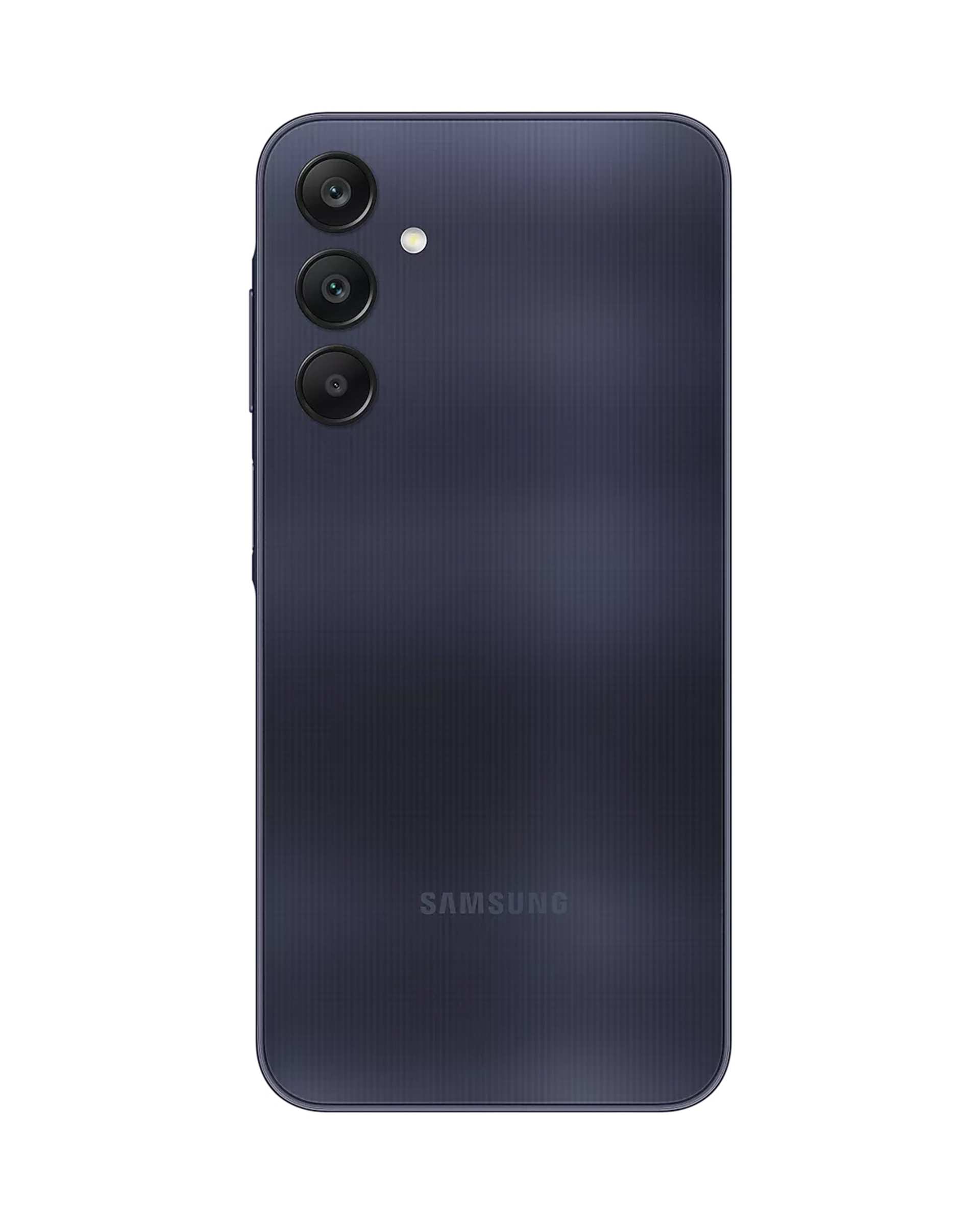 گوشی موبایل سامسونگ مدل Galaxy A25 5G دو سیم کارت ظرفیت 128 گیگابایت و رم 6 گیگابایت سرمه ای