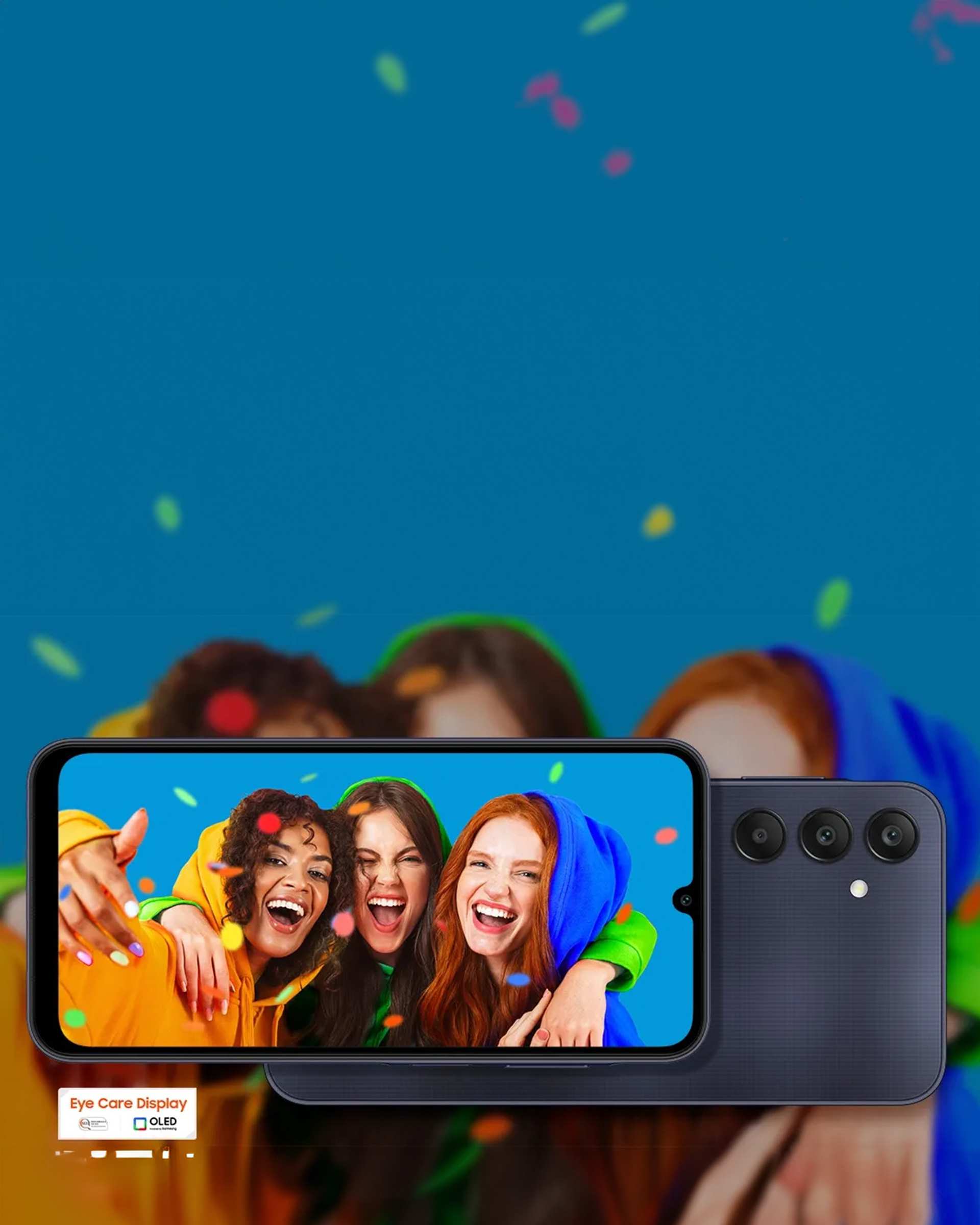 گوشی موبایل سامسونگ مدل Galaxy A25 5G دو سیم کارت ظرفیت 128 گیگابایت و رم 6 گیگابایت سرمه ای