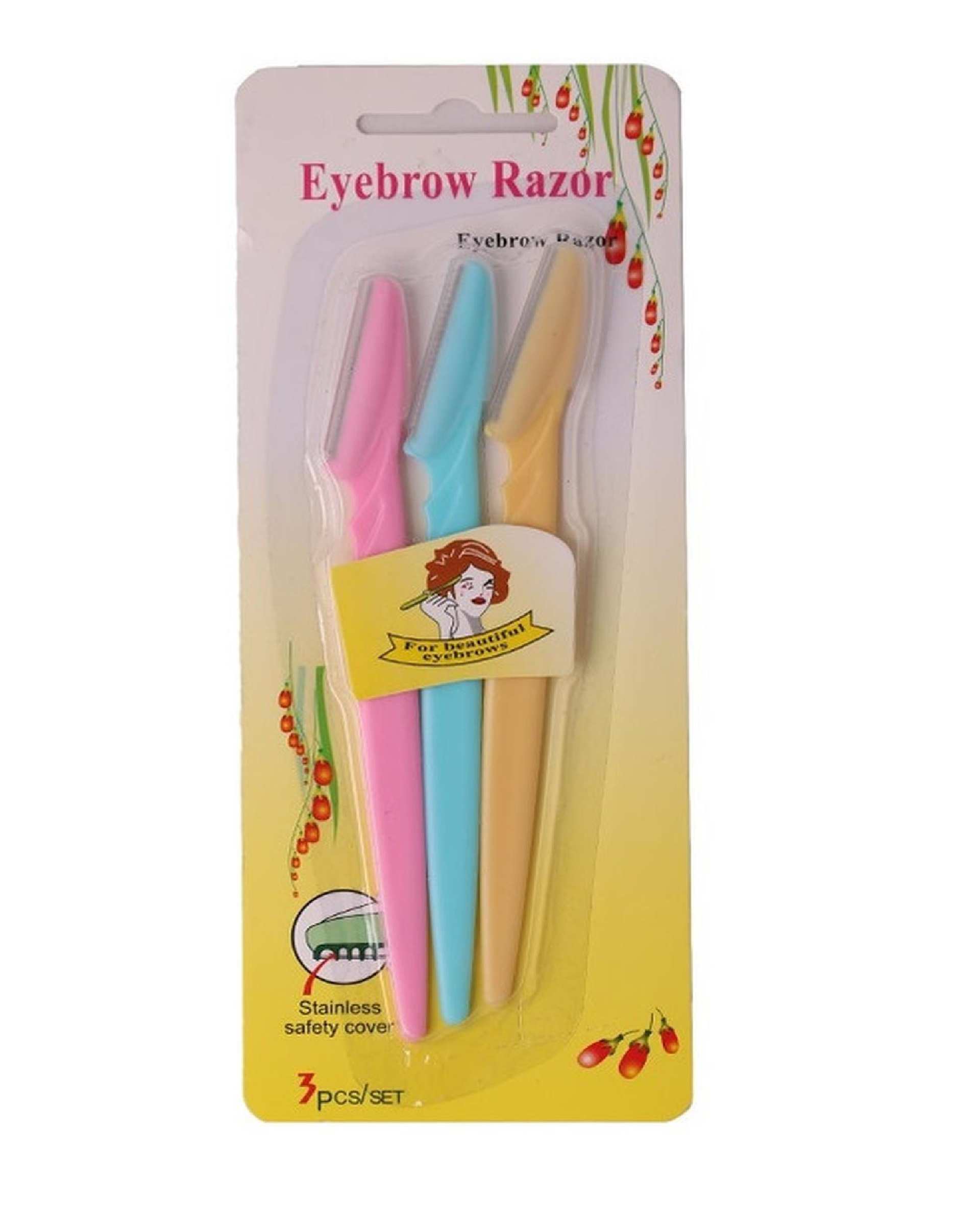 تیغ ابرو Eyebrow Razor بسته 3 عددی