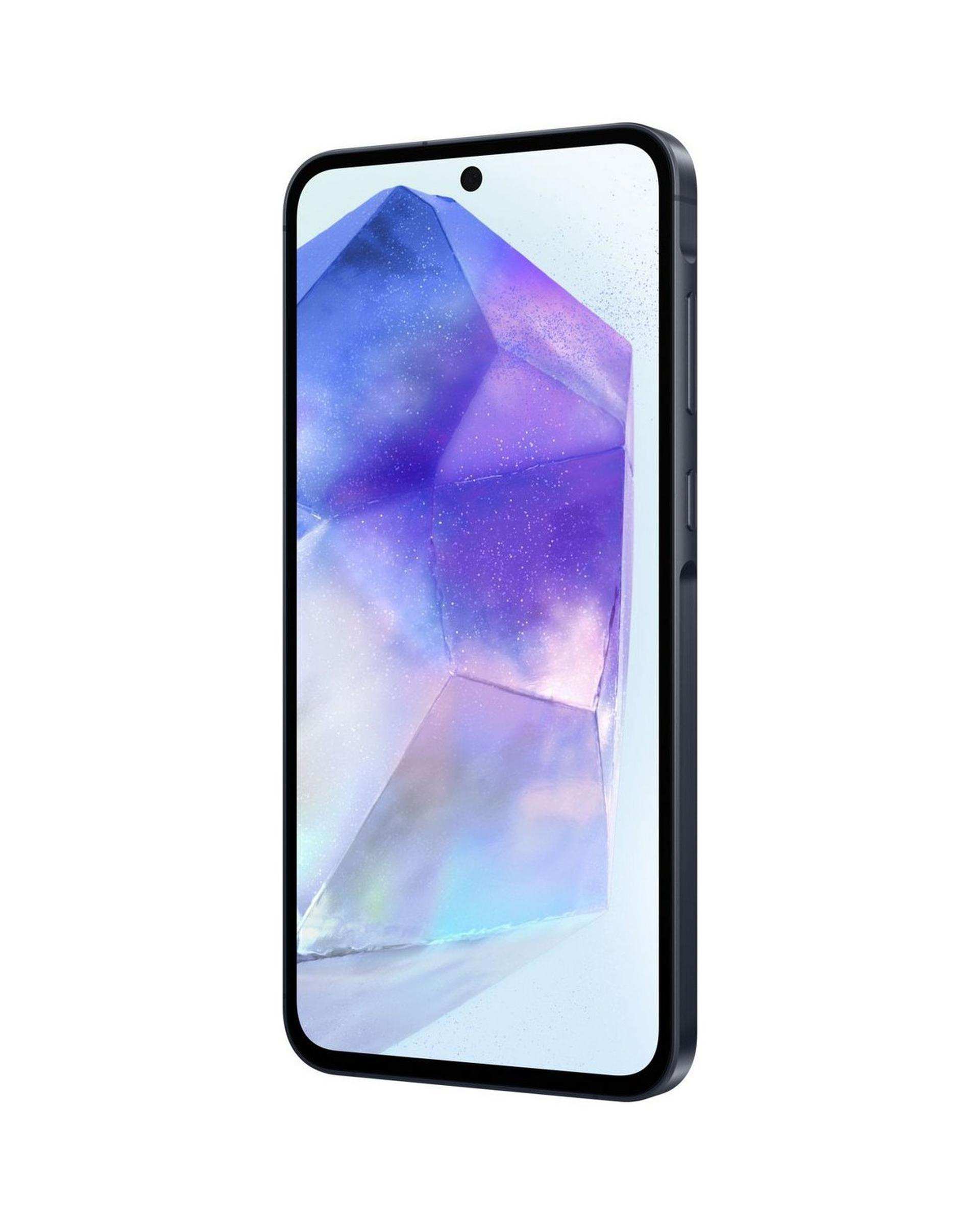 گوشی موبایل سامسونگ مدل Galaxy A55 دو سیم کارت ظرفیت 128 گیگابایت رم 8 گیگابایت سرمه ای ویتنام