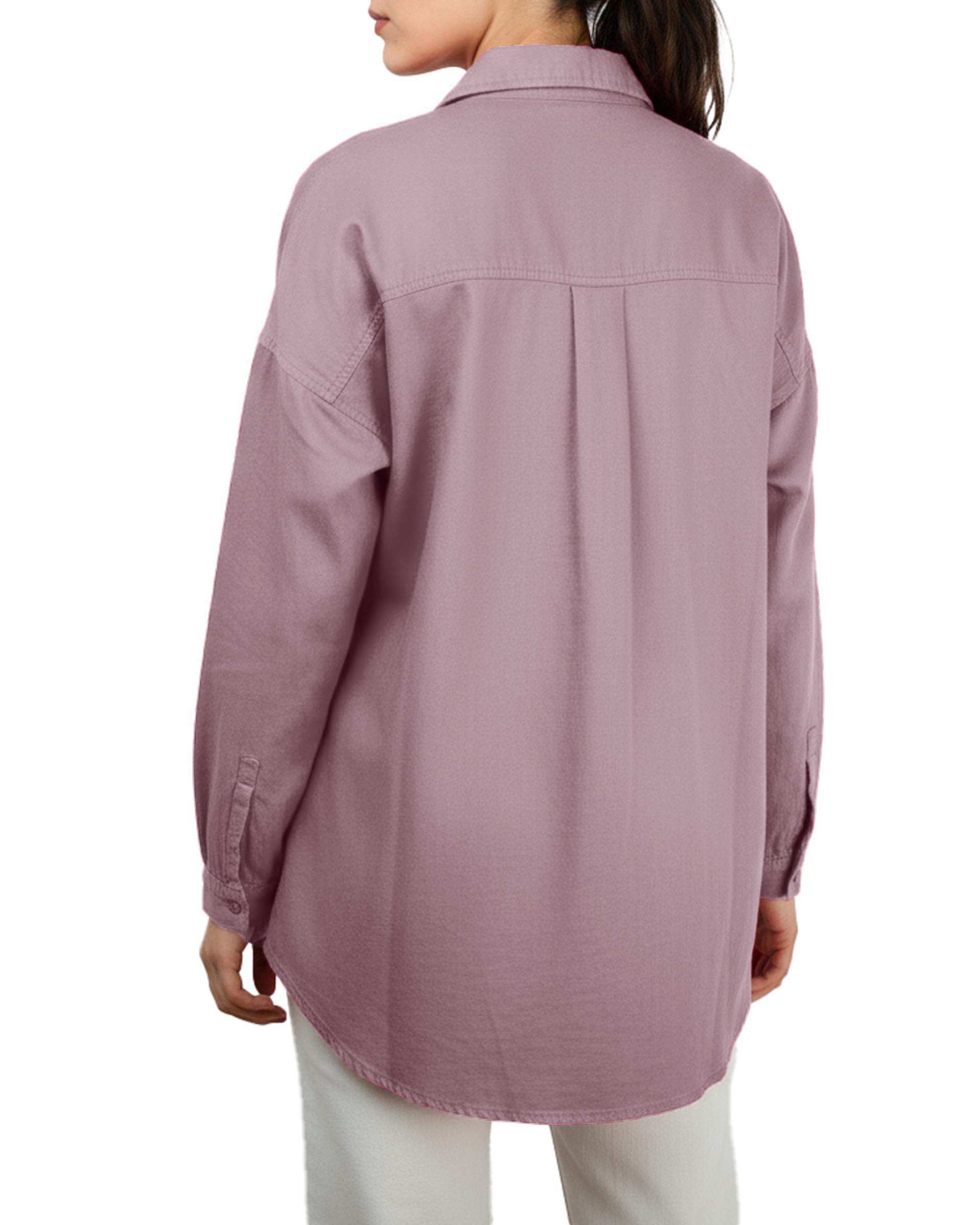 شومیز زنانه کتان بغل چاک دار قد 70 کالباسی رویال جین Royal Jeans کد 202258