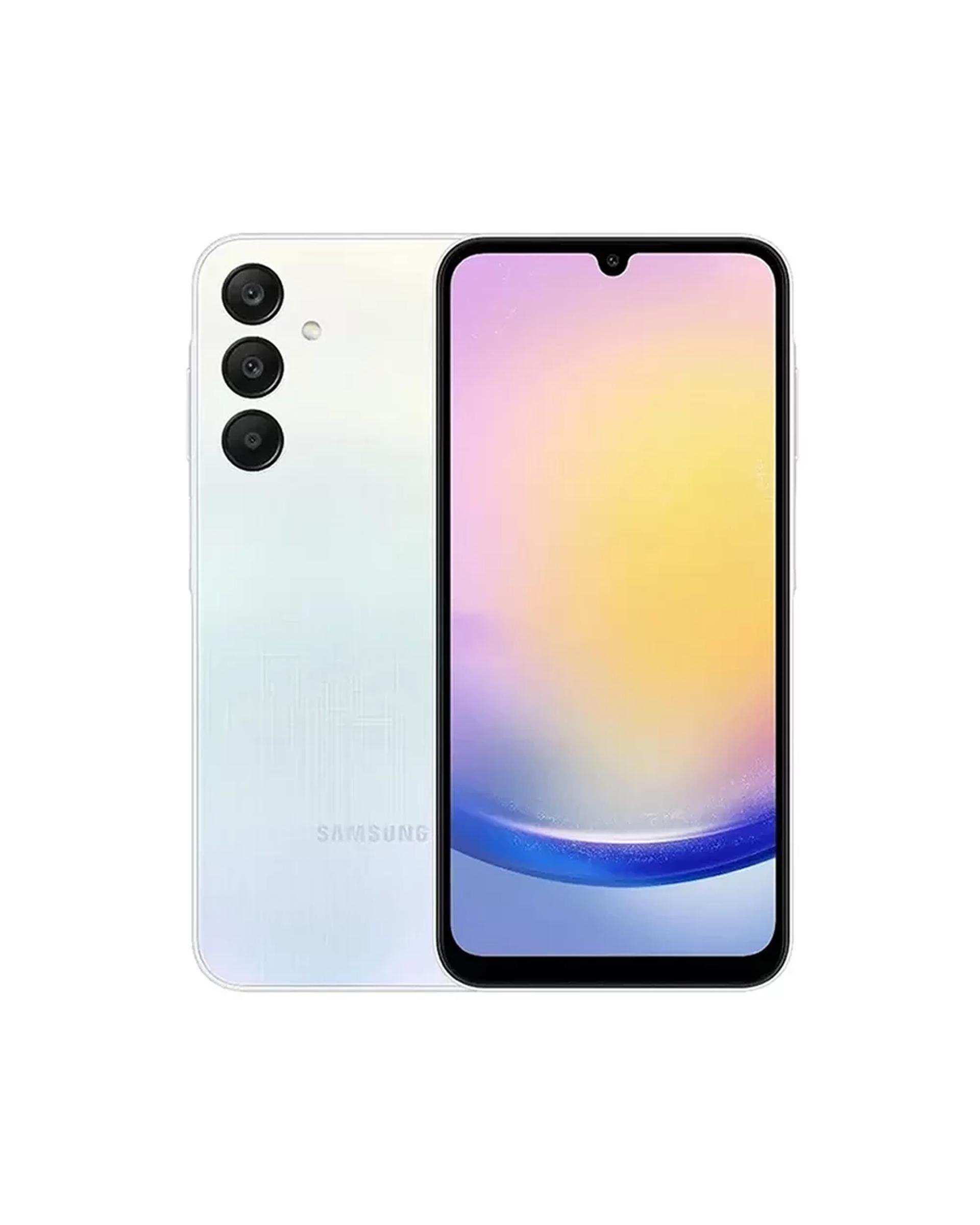 گوشی موبایل سامسونگ مدل Galaxy A25 دو سیم کارت ظرفیت 128 گیگابایت رم 6 گیگابایت آبی روشن ویتنام