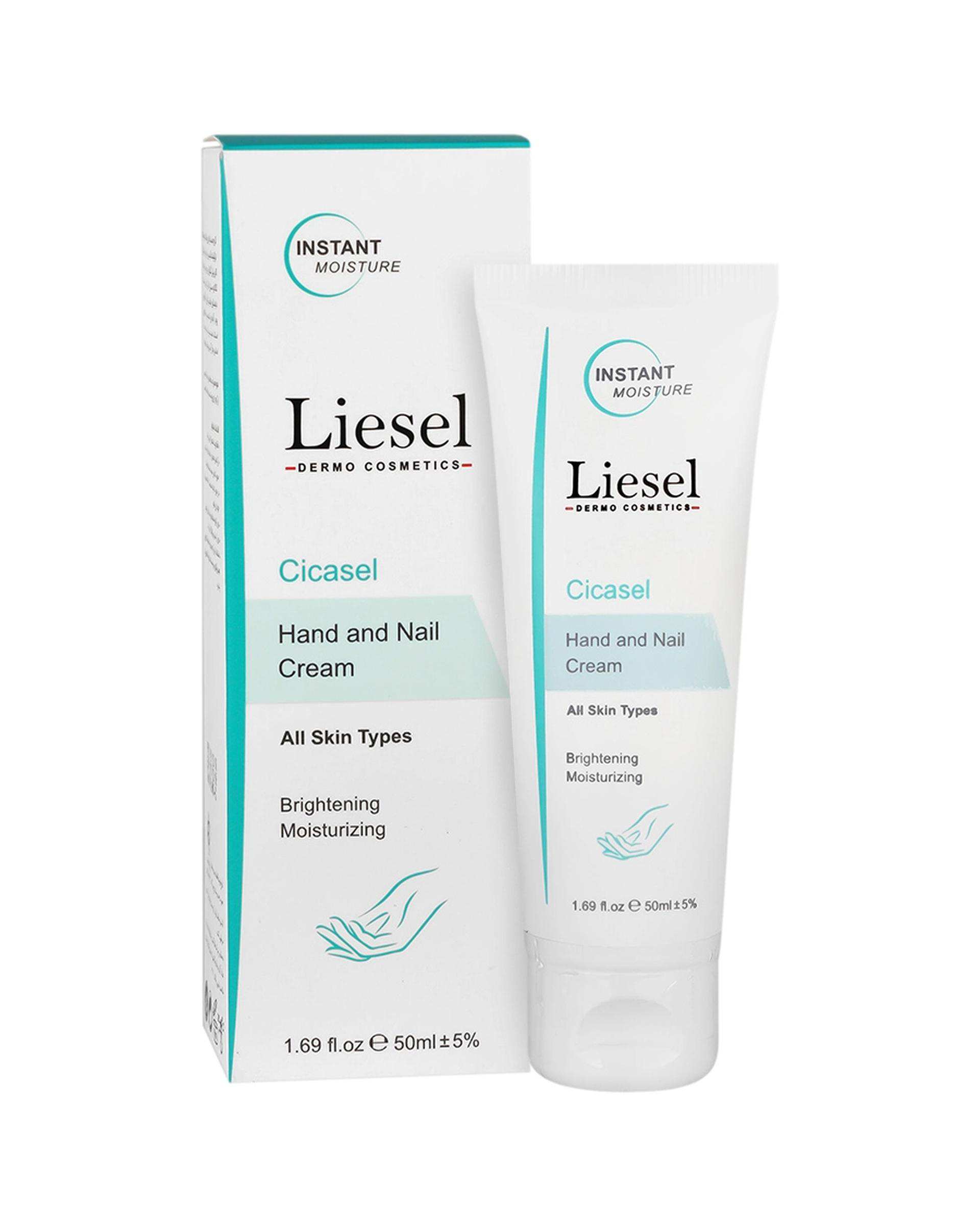 کرم دست و ناخن لایسل Liesel مدل سیکاسل Cicadel حجم 50ml