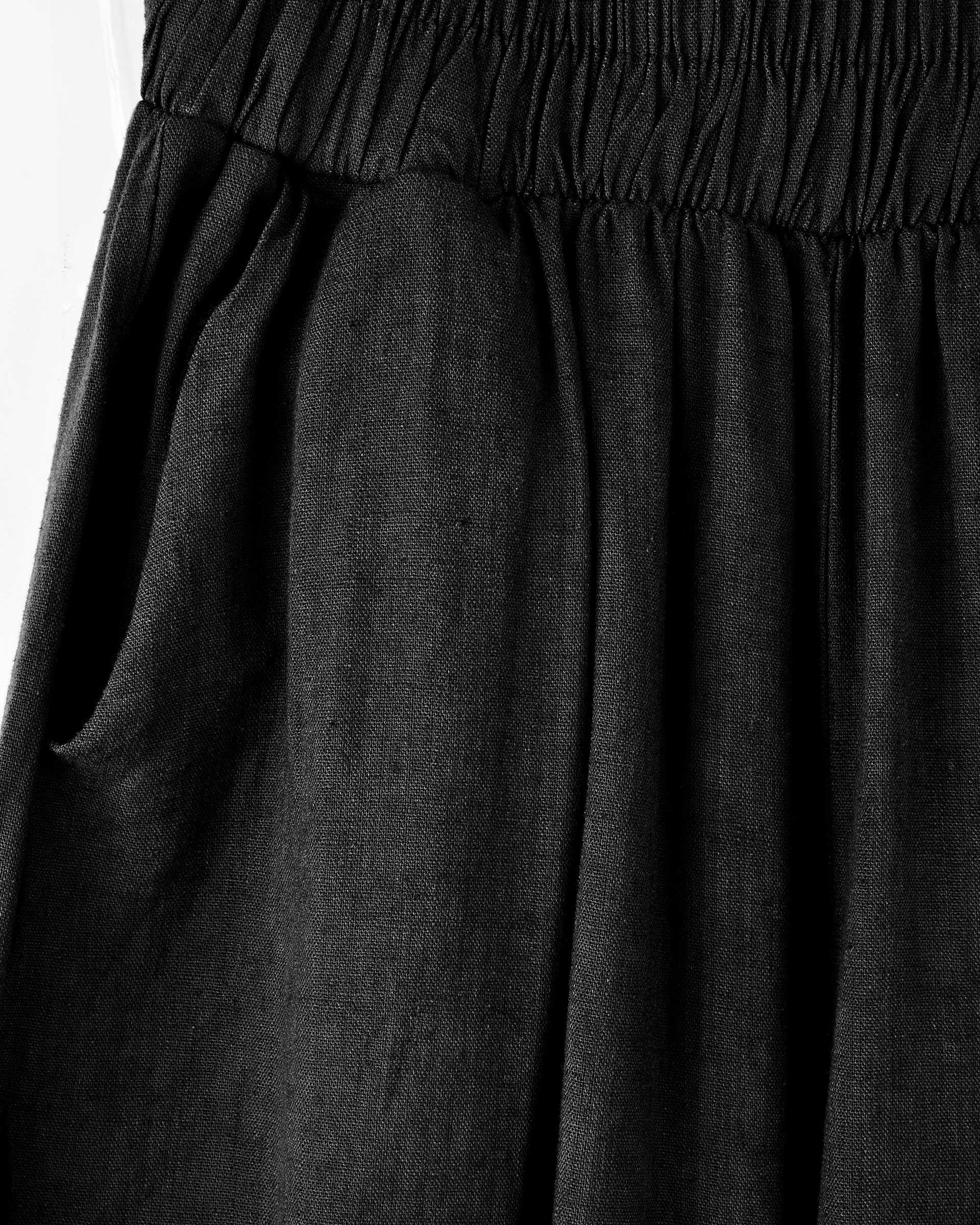 شلوار زنانه لینن بگ آماهی Amahi