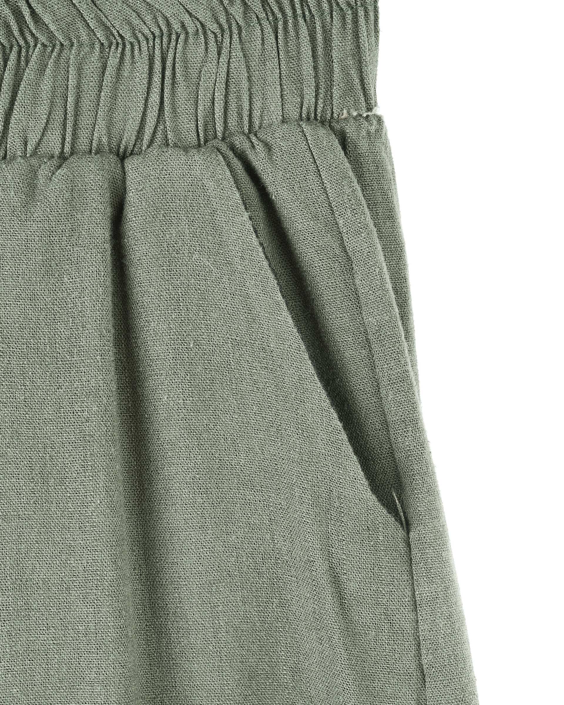 شلوار زنانه لینن بگ آماهی Amahi