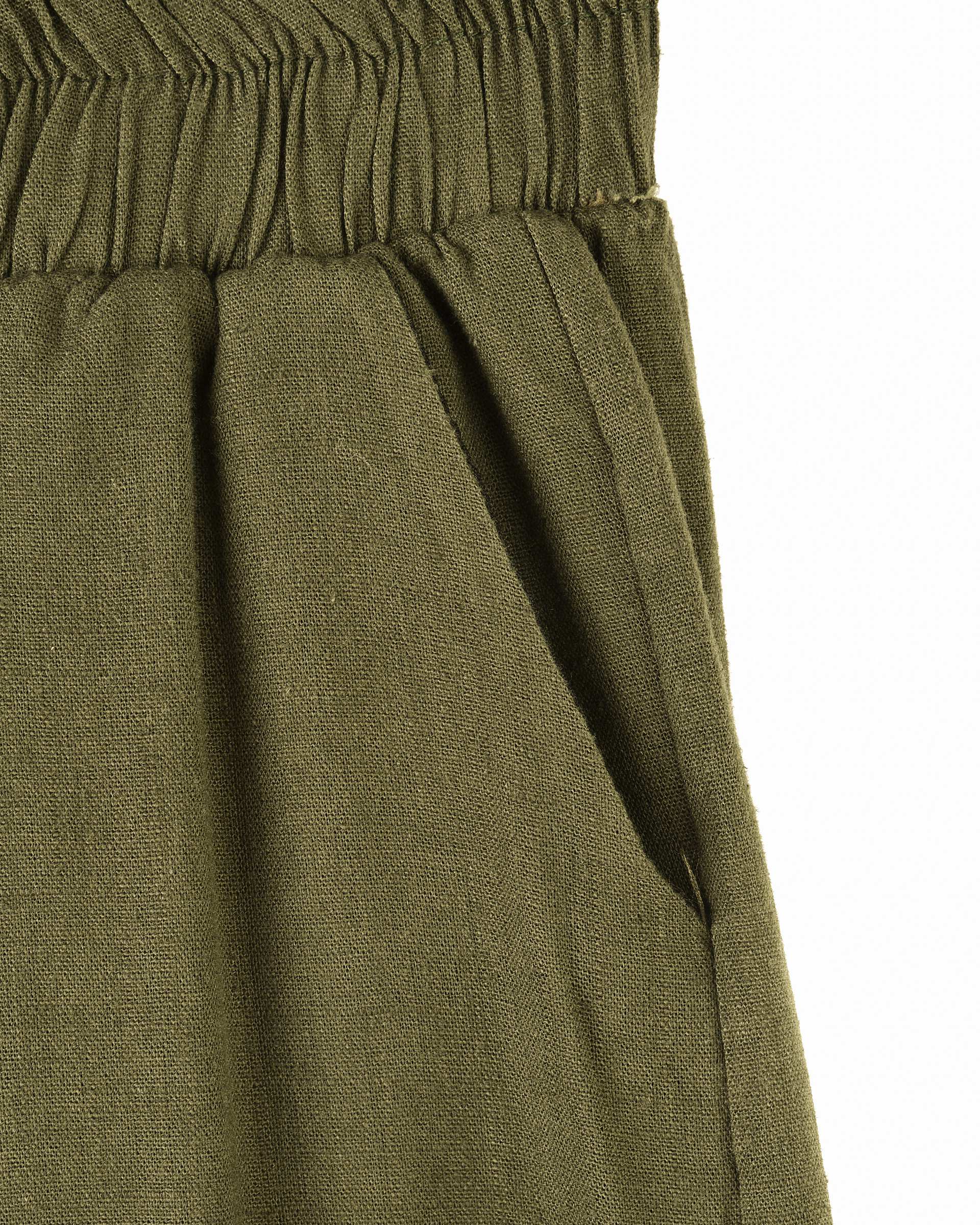 شلوار زنانه لینن بگ آماهی Amahi