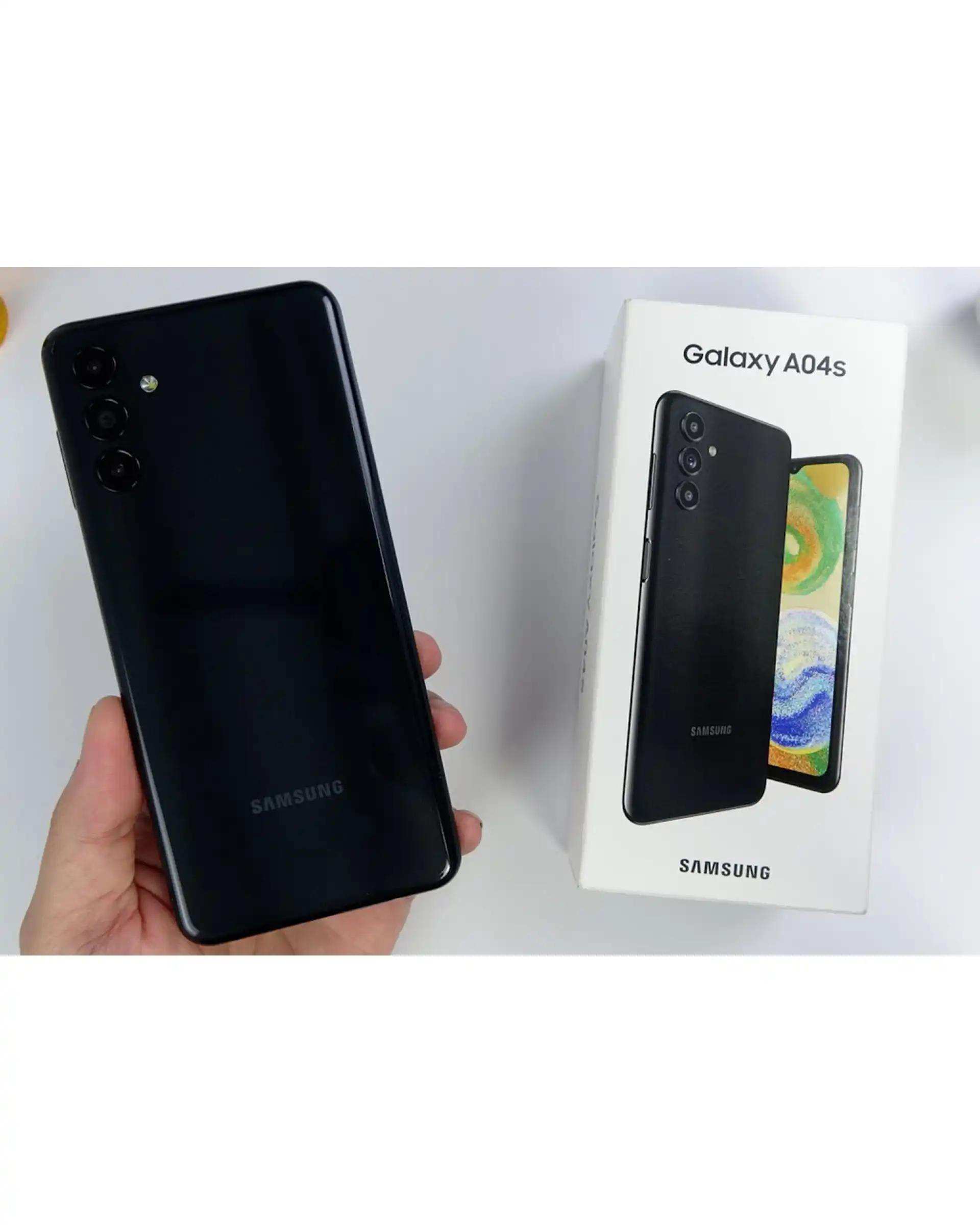 گوشی موبایل سامسونگ مدل Galaxy A04s دو سیم کارت ظرفیت 32 گیگابایت و رم 3 گیگابایت مشکی