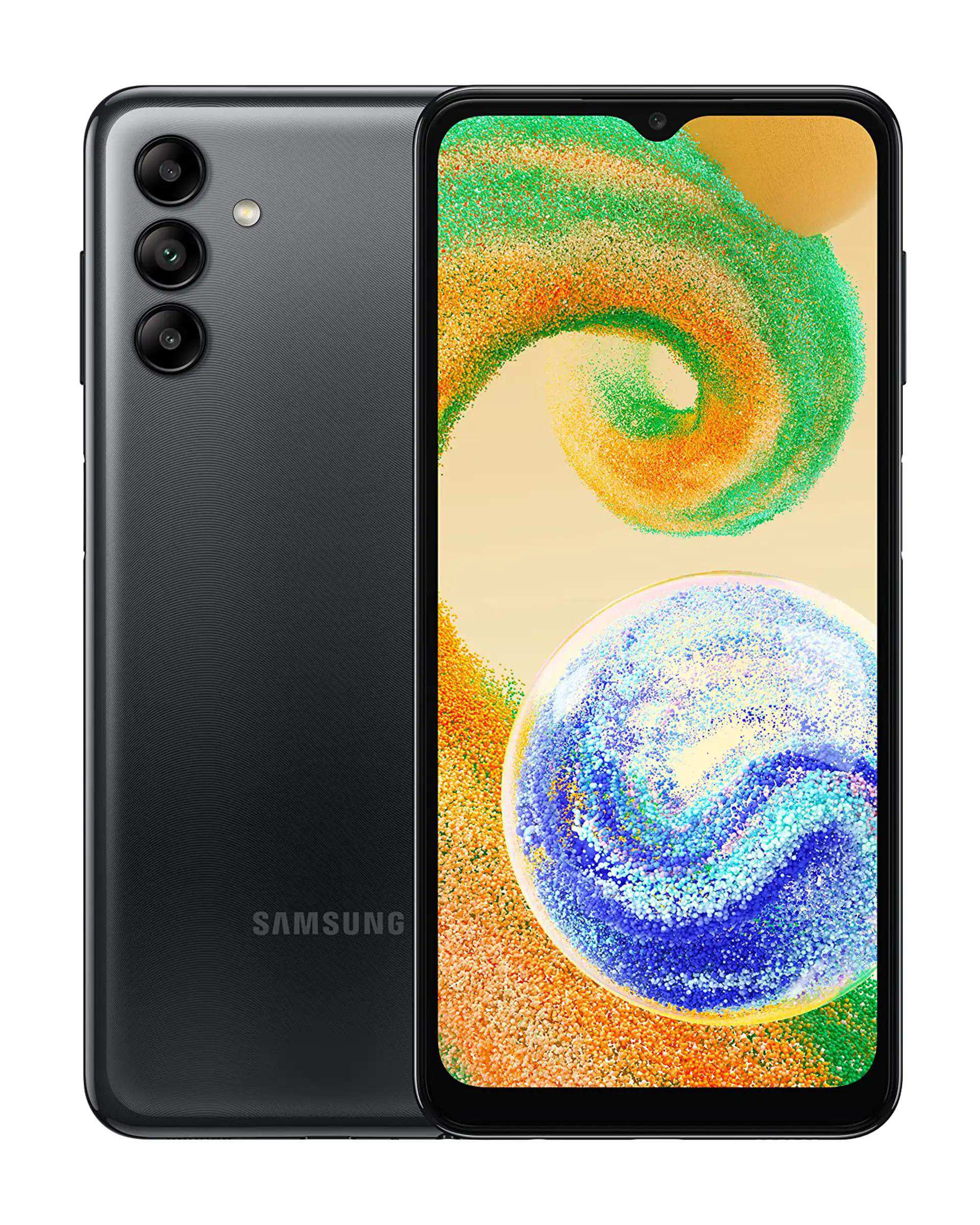 گوشی موبایل سامسونگ مدل Galaxy A04s دو سیم کارت ظرفیت 128 گیگابایت و رم 4 گیگابایت مشکی