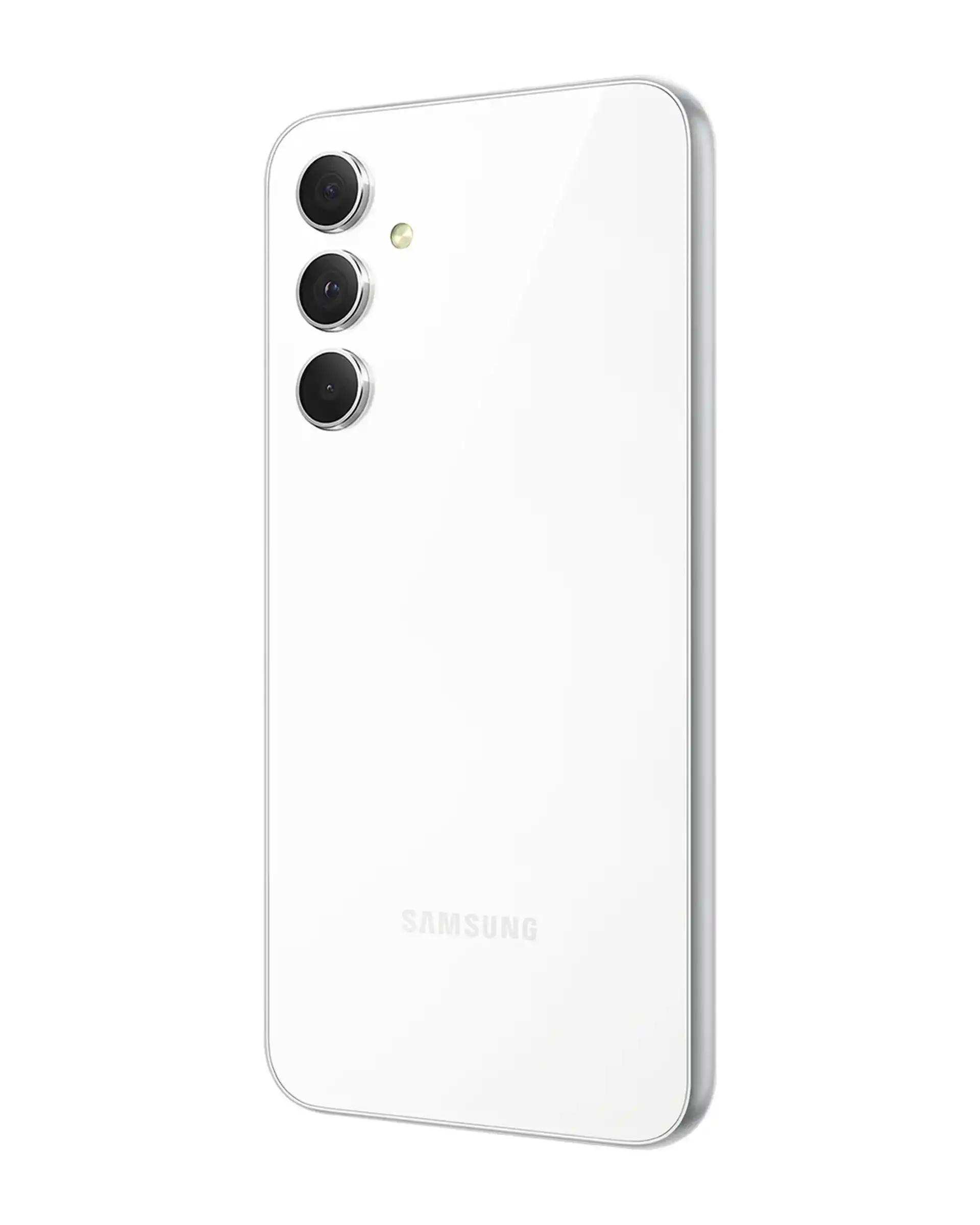 گوشی موبایل سامسونگ مدل Galaxy A54 5G دو سیم کارت ظرفیت 128 گیگابایت و رم 8 گیگابایت سفید