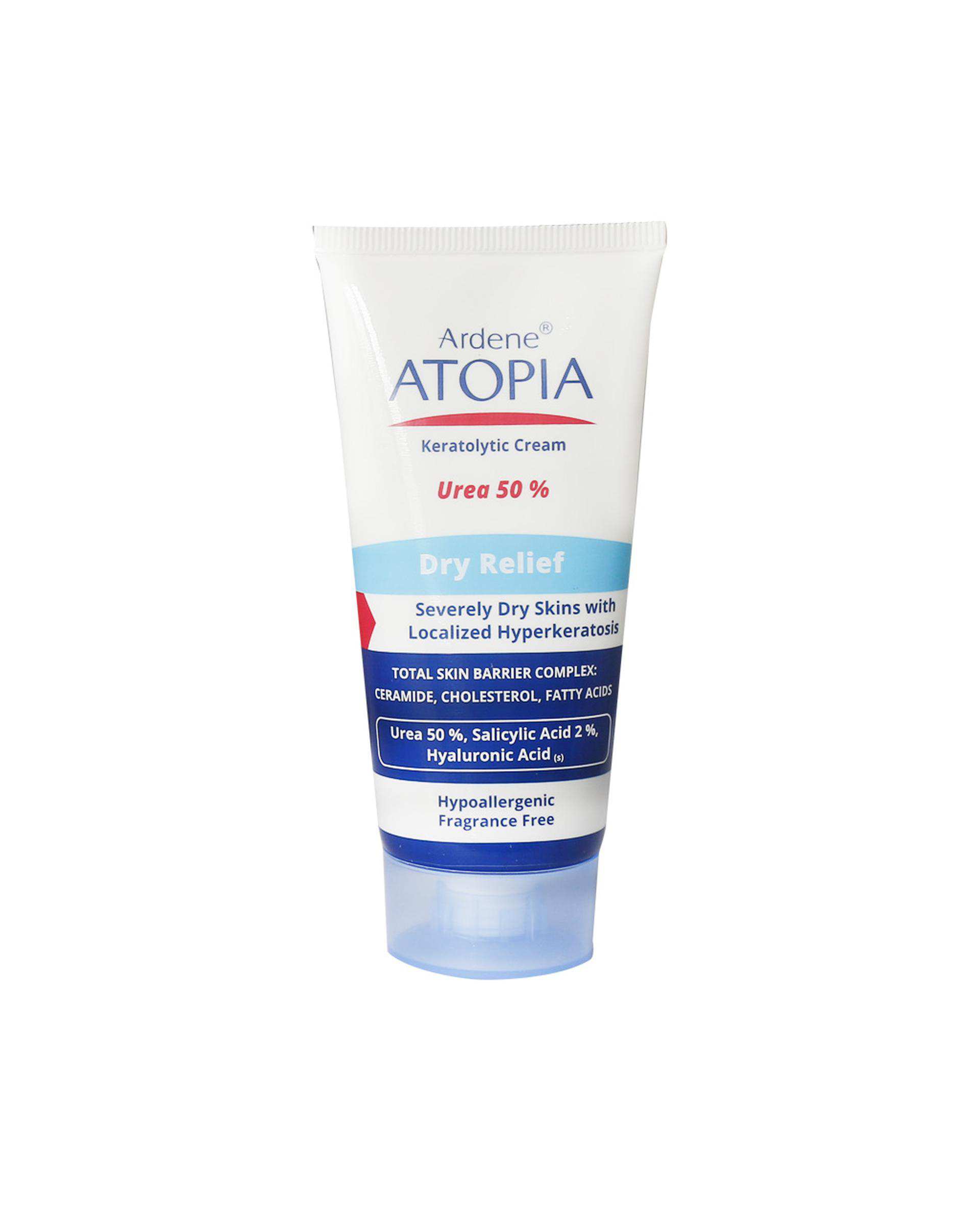 کرم لایه بردار قوی آردن اتوپیا Ardene Atopia سری Dry Relief مدل Keratolytic Cream حاوی 50% اوره