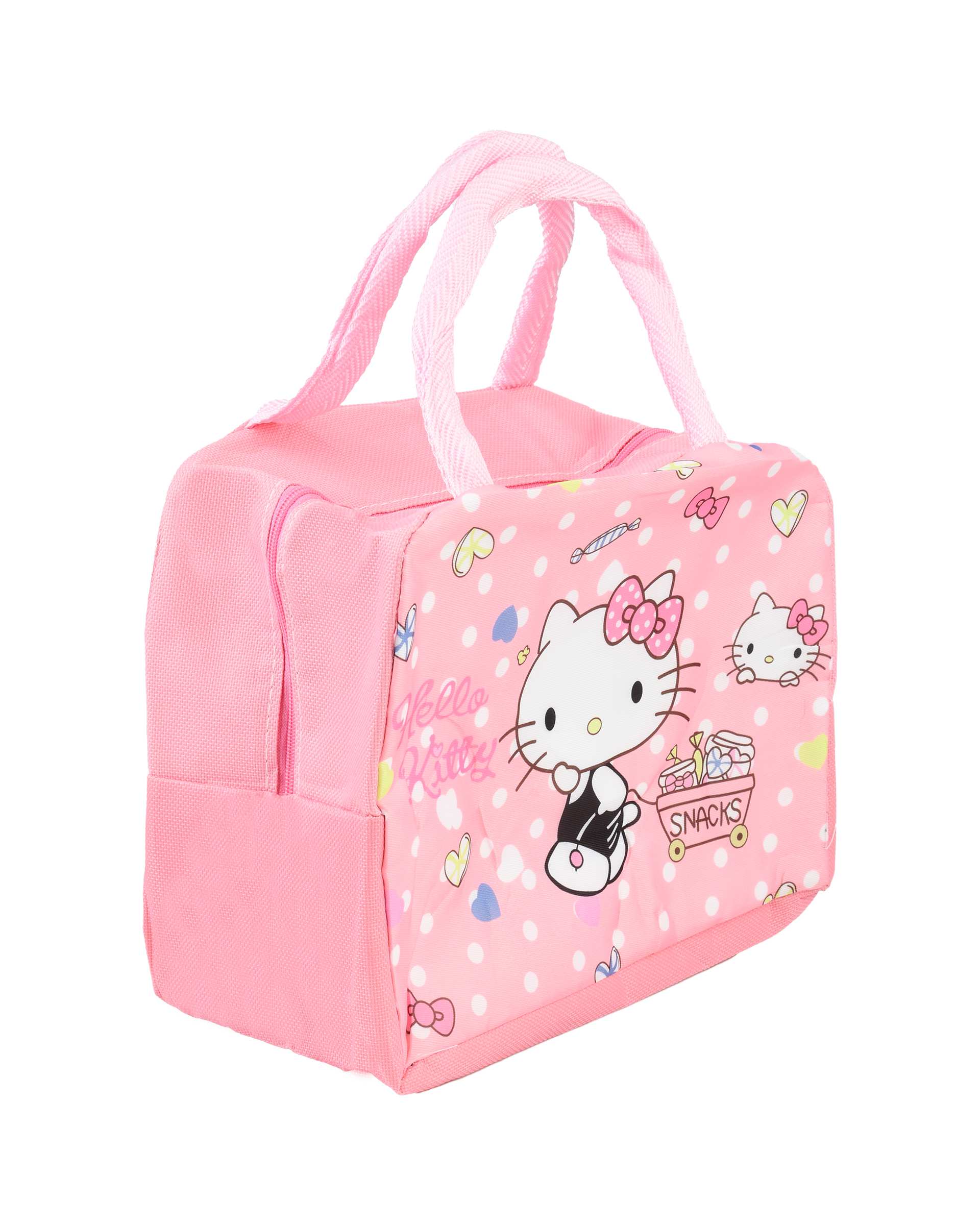 کیف ظرف غذای کودک صورتی کلاسیک Classic طرح Hello Kitty