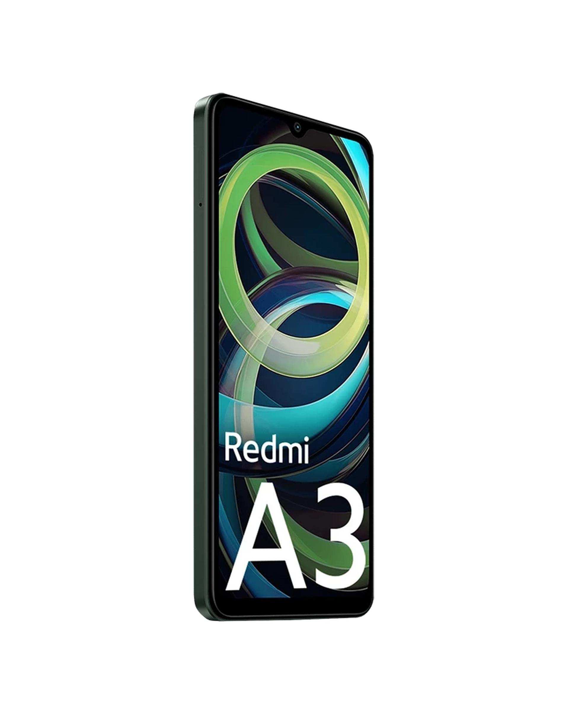 گوشی موبایل شیائومی مدل Redmi A3 ظرفیت 128 گیگابایت رم 4 گیگابایت رنگ سبز