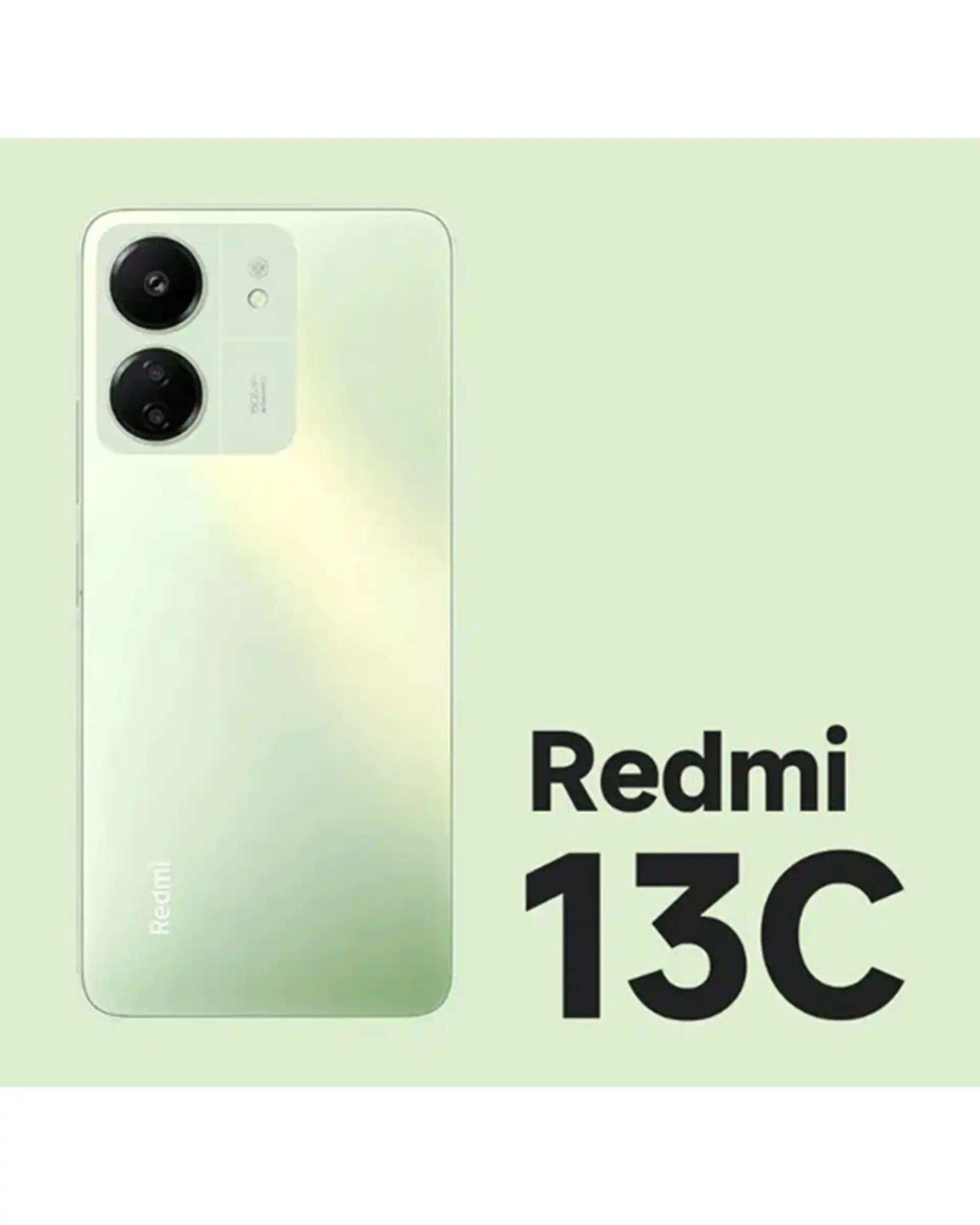 گوشی موبایل شیائومی مدل Redmi 13C دو سیم کارت ظرفیت ۱۲۸ گیگابایت و رم ۶ گیگابایت سبز