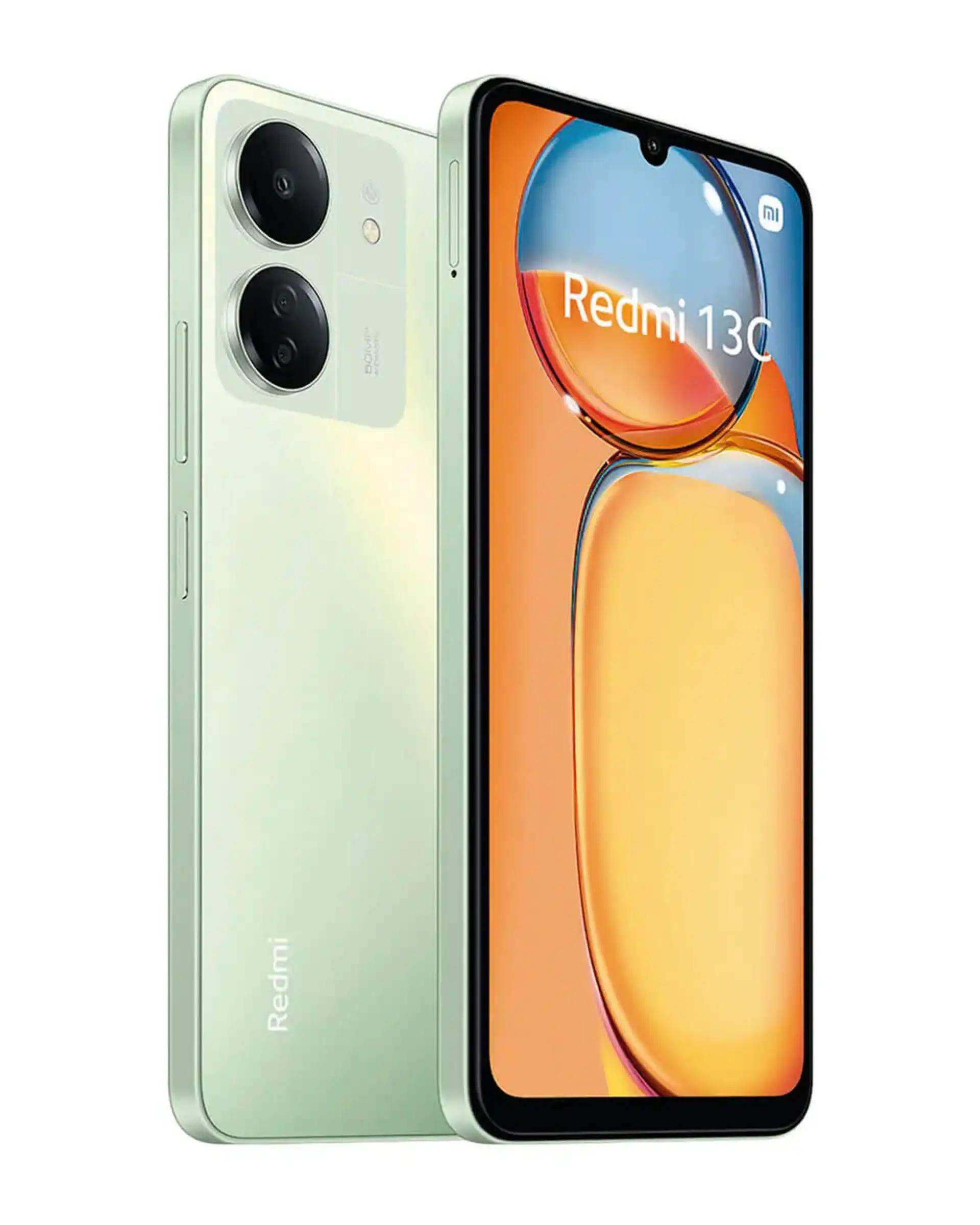 گوشی موبایل شیائومی مدل Redmi 13C دو سیم کارت ظرفیت ۱۲۸ گیگابایت و رم ۶ گیگابایت سبز