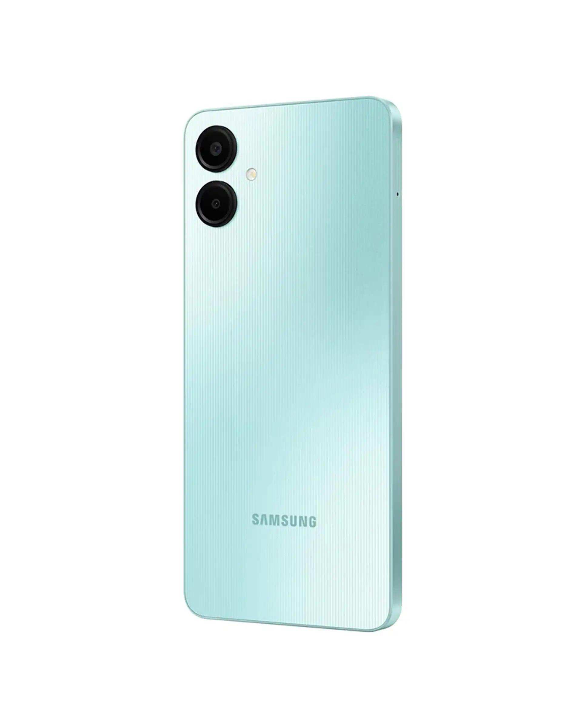 گوشی موبایل سامسونگ مدل Galaxy A06 دو سیم کارت ظرفیت ۱۲۸ گیگابایت و رم ۶ گیگابایت آبی روشن