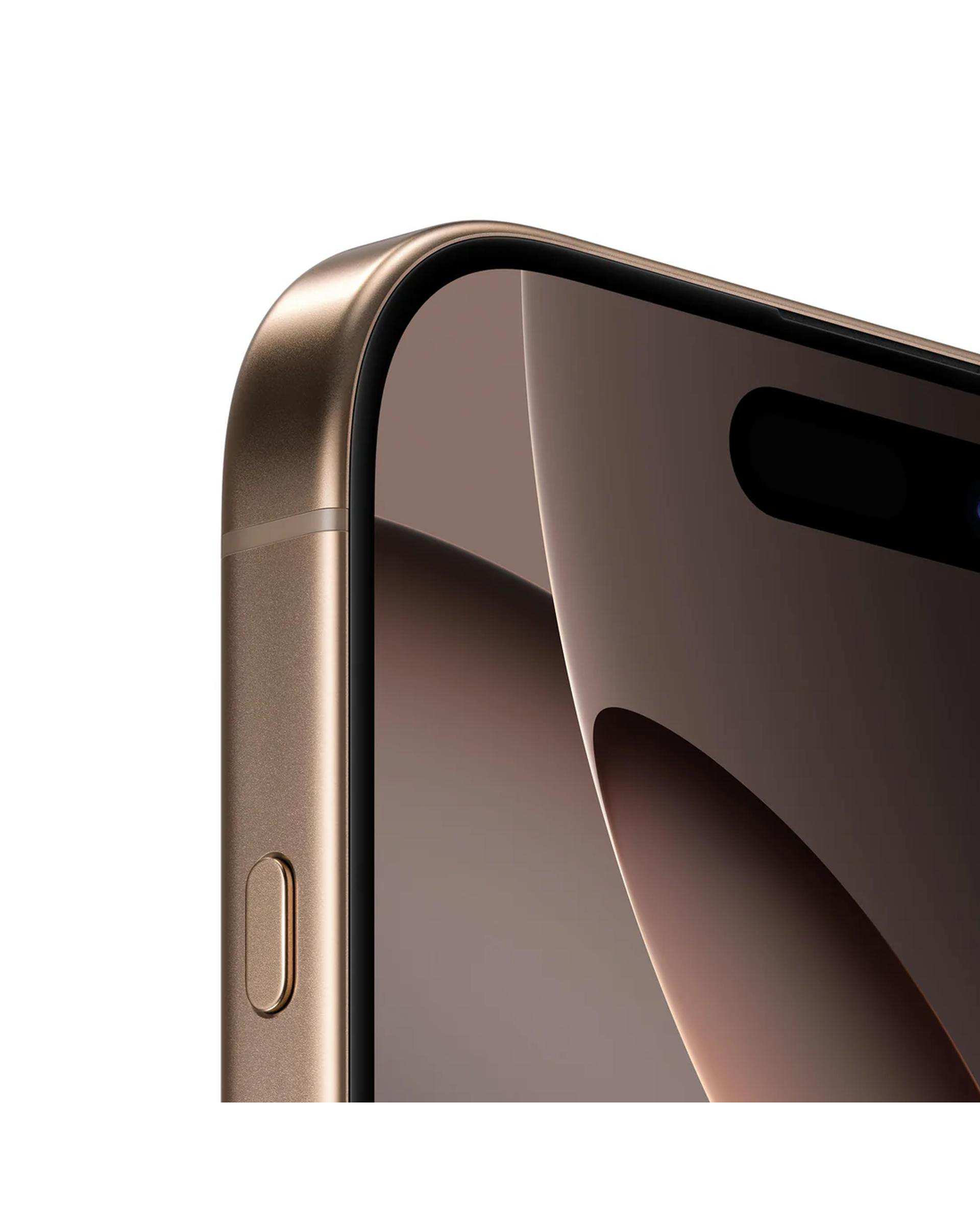 گوشی موبایل اپل مدل iPhone 16 Pro ZAA دو سیم کارت ظرفیت 256 گیگابایت و رم 8 گیگابایت رنگ Desert Titanium