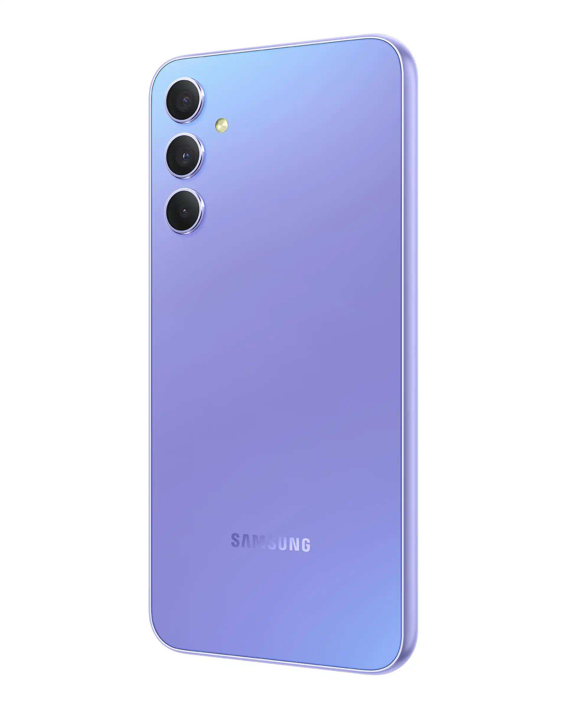 گوشی موبایل سامسونگ مدل Galaxy A34 5G دو سیم کارت ظرفیت 256 گیگابایت و رم 8 گیگابایت بنفش