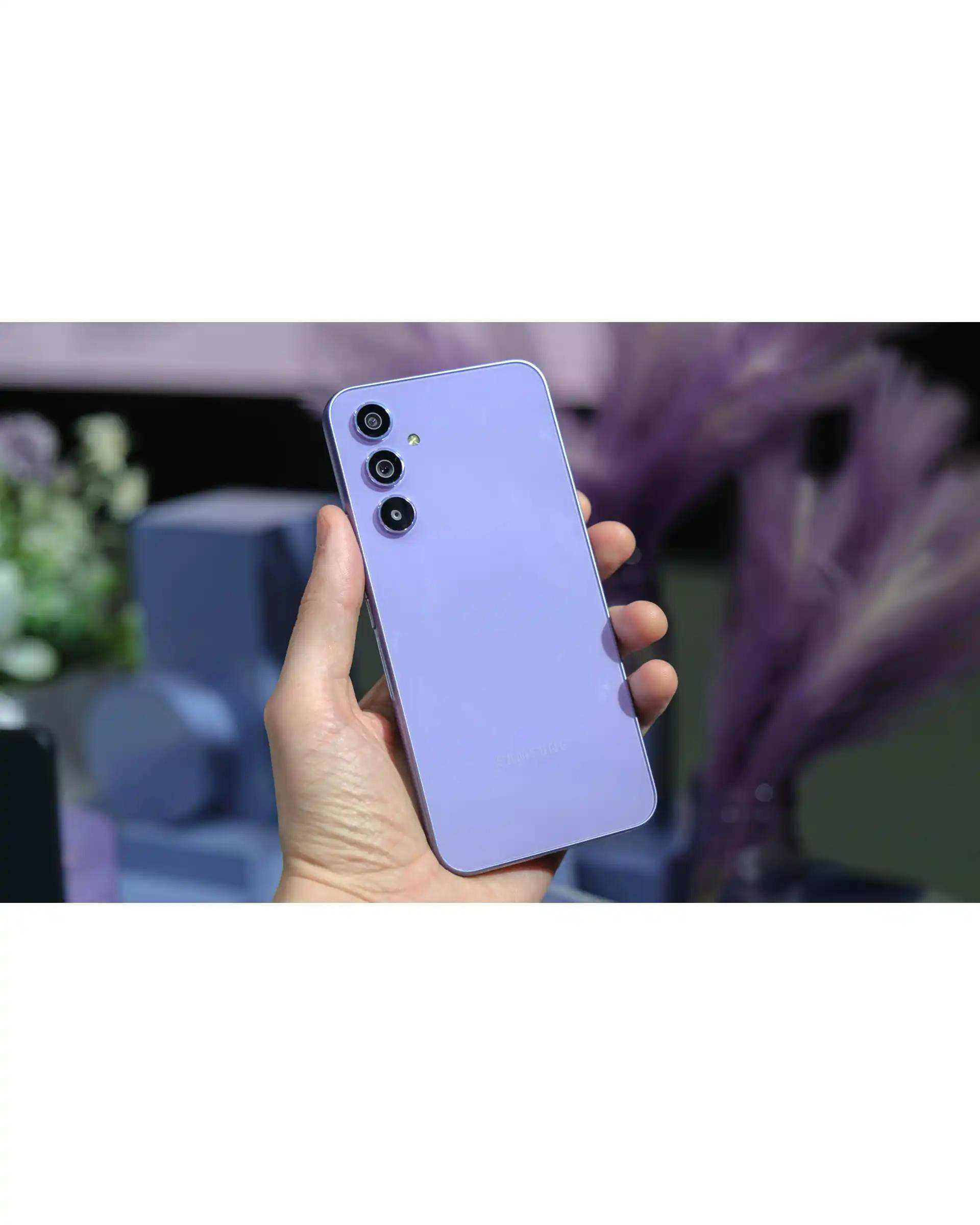 گوشی موبایل سامسونگ مدل Galaxy A34 5G دو سیم کارت ظرفیت 256 گیگابایت و رم 8 گیگابایت بنفش