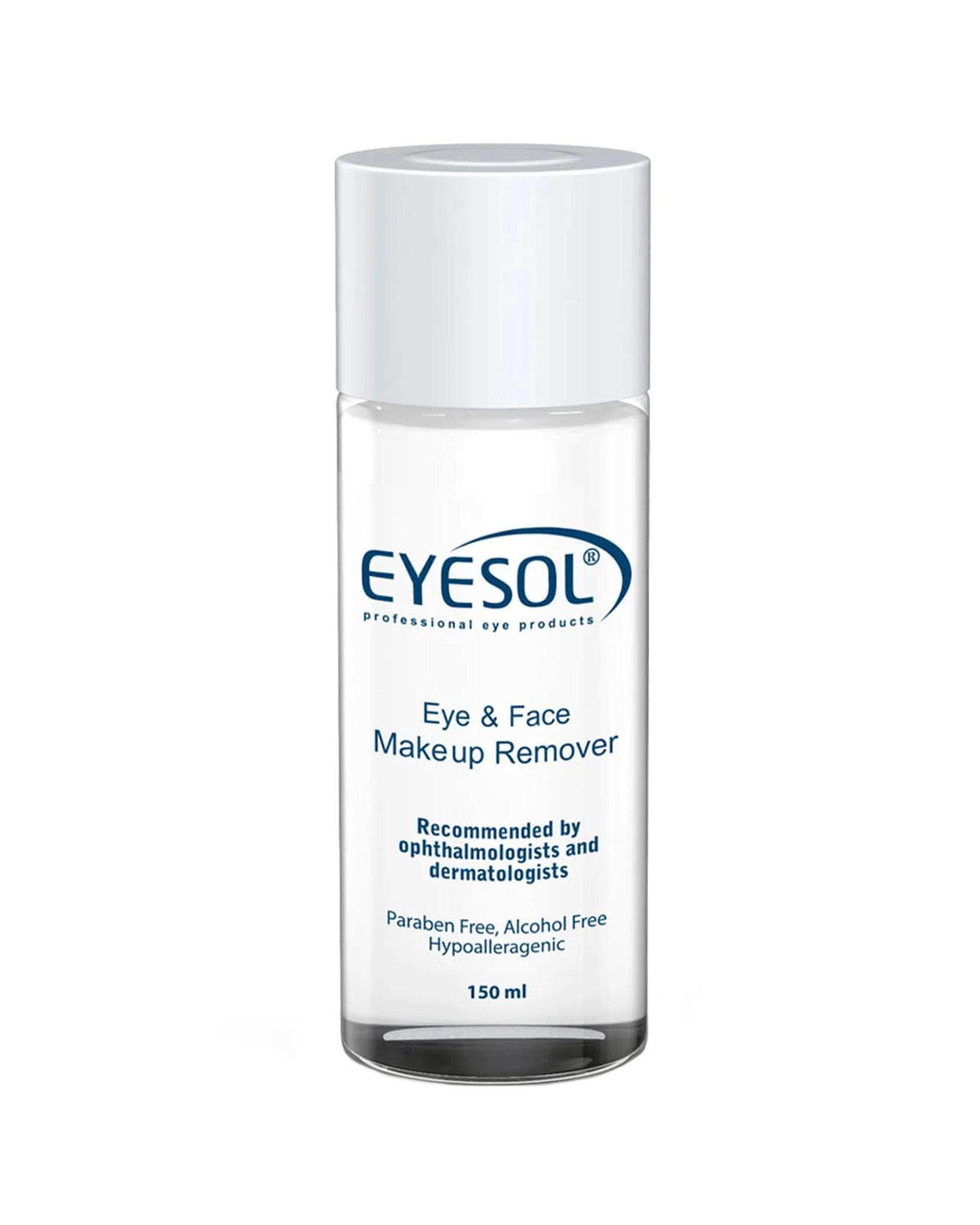 محلول پاک کننده آرایش چشم و صورت آیسول Eyesol حجم 150ml