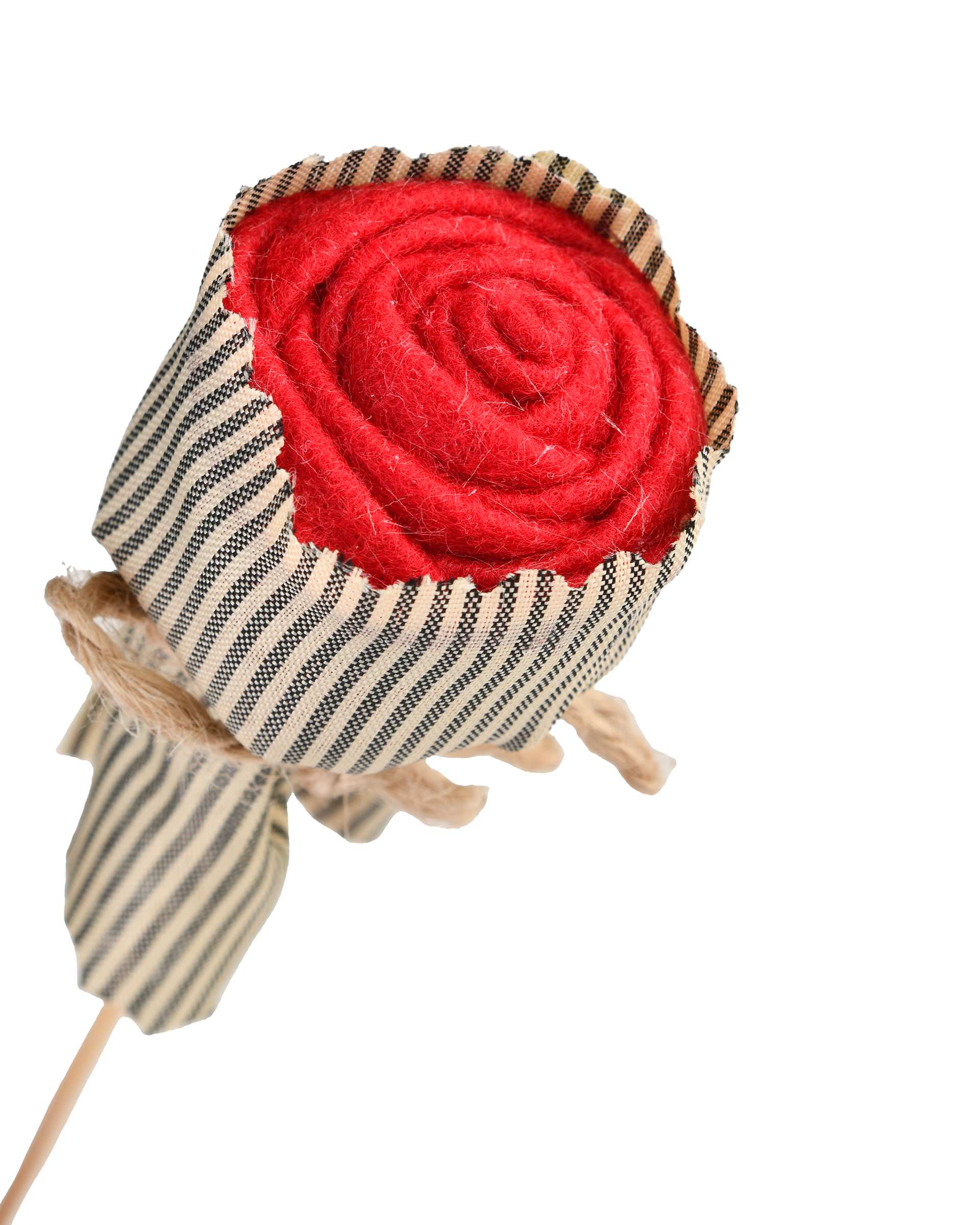 شاخه گل رز کاغذی قرمز