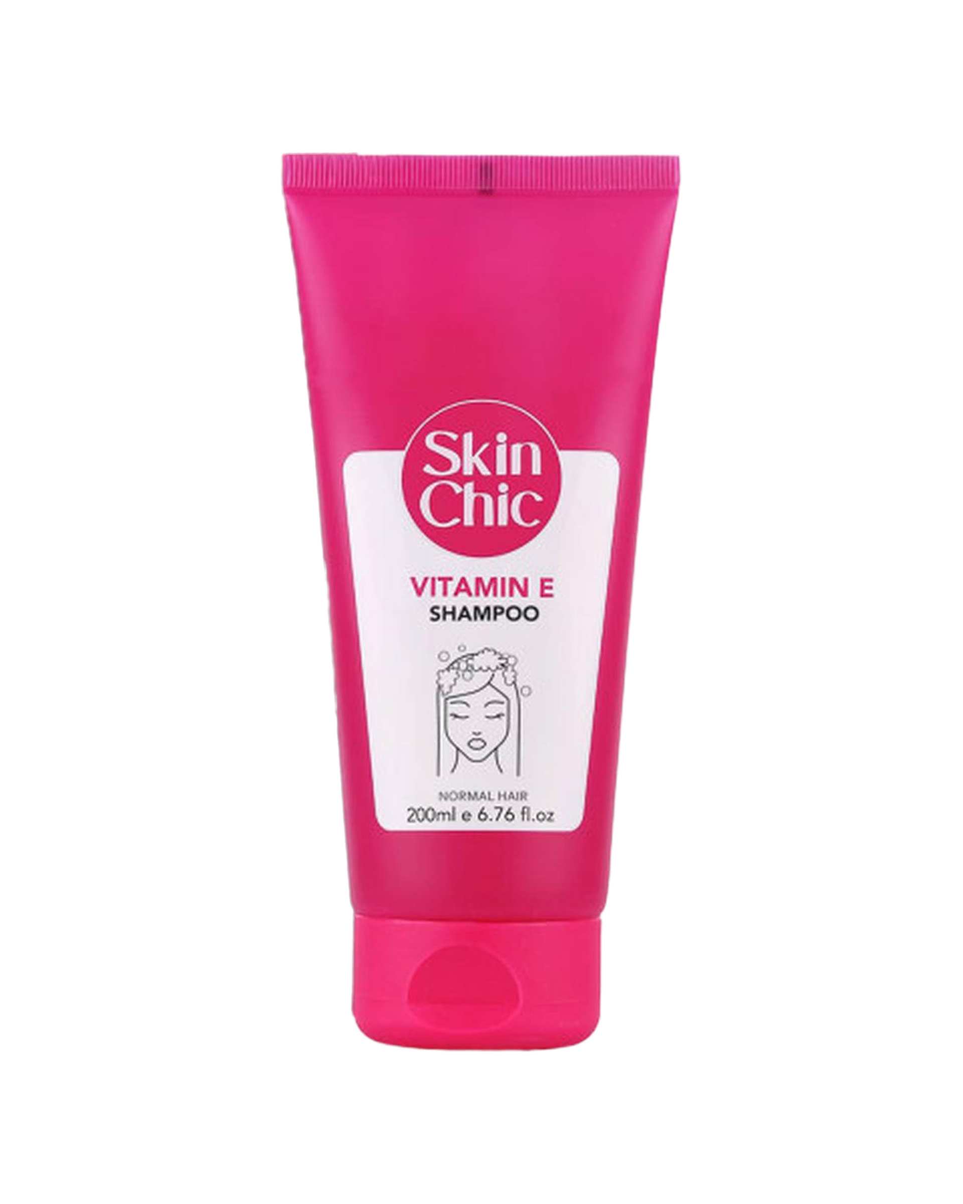 شامپو موهای نرمال اسکین شیک Skin Chic حاوی ویتامین E حجم 200ml