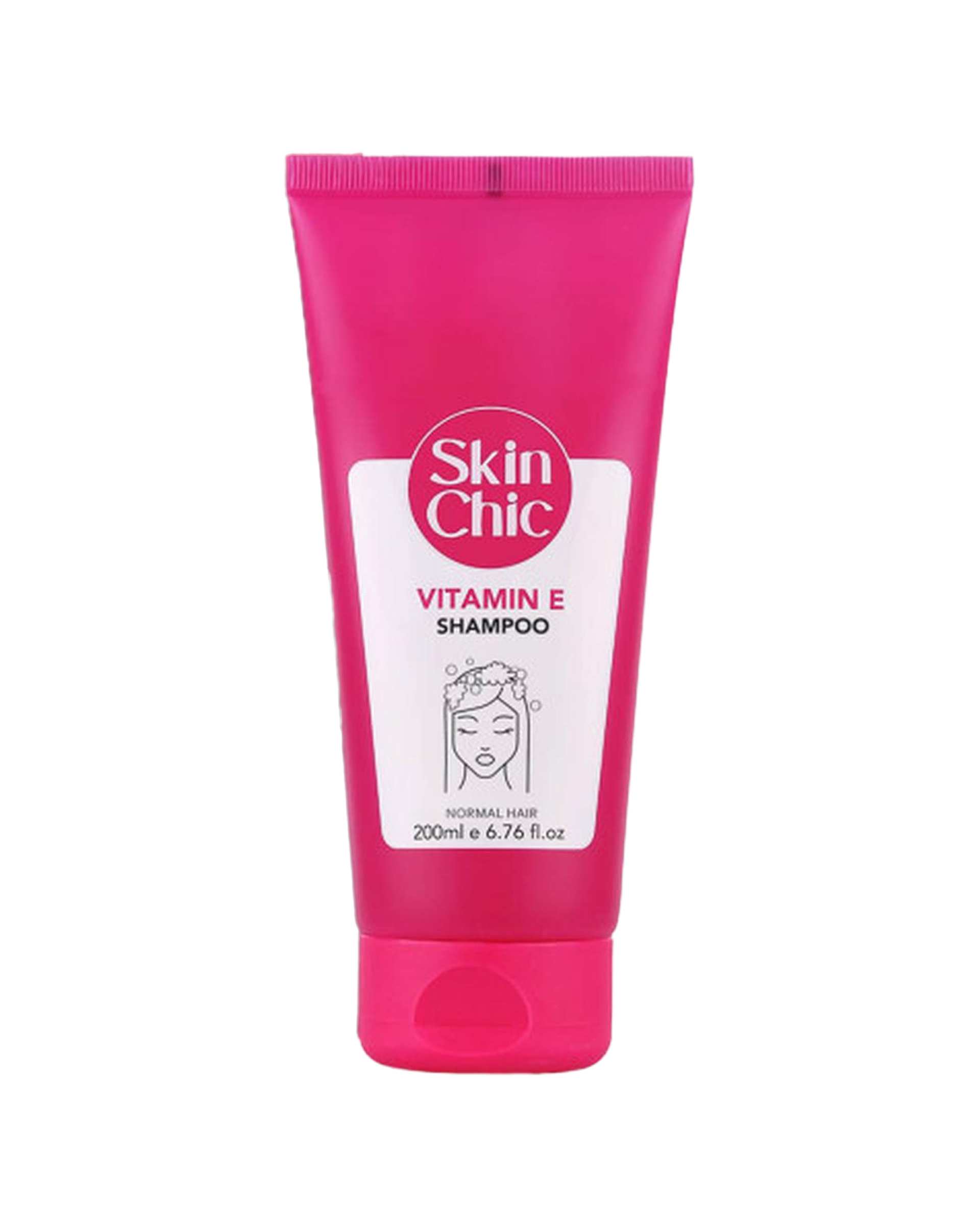 شامپو موهای نرمال اسکین شیک Skin Chic حاوی ویتامین E حجم 200ml