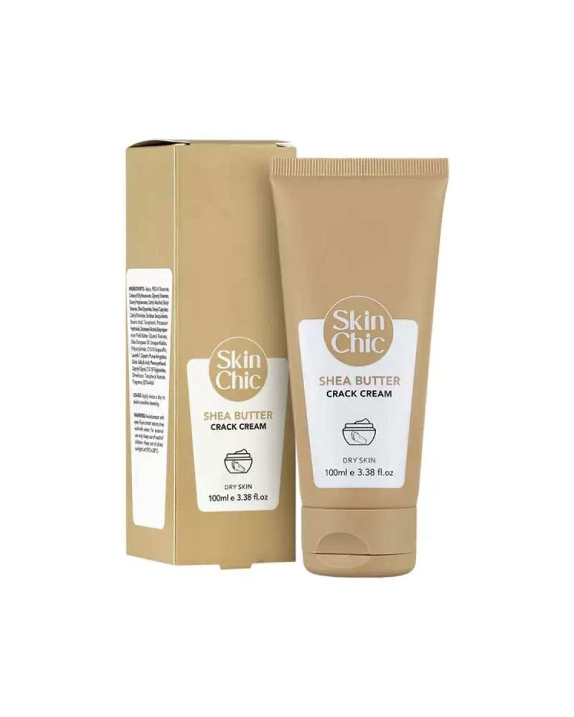 کرم ضد ترک بدن اسکین شیک Skin Chic حاوی شی باتر حجم 100ml