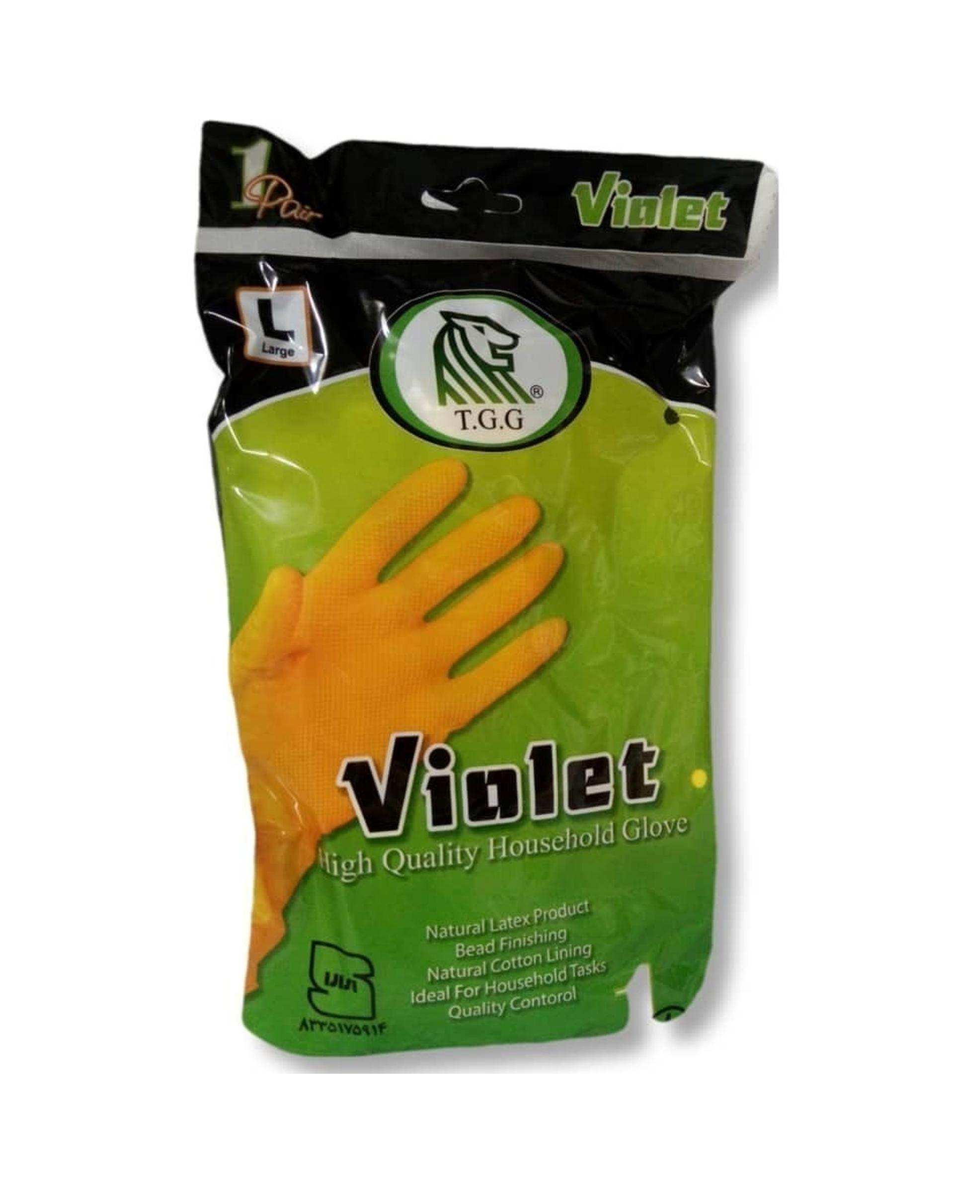 دستکش آشپزخانه ویولت سایز L - ارسال رنگ رندوم