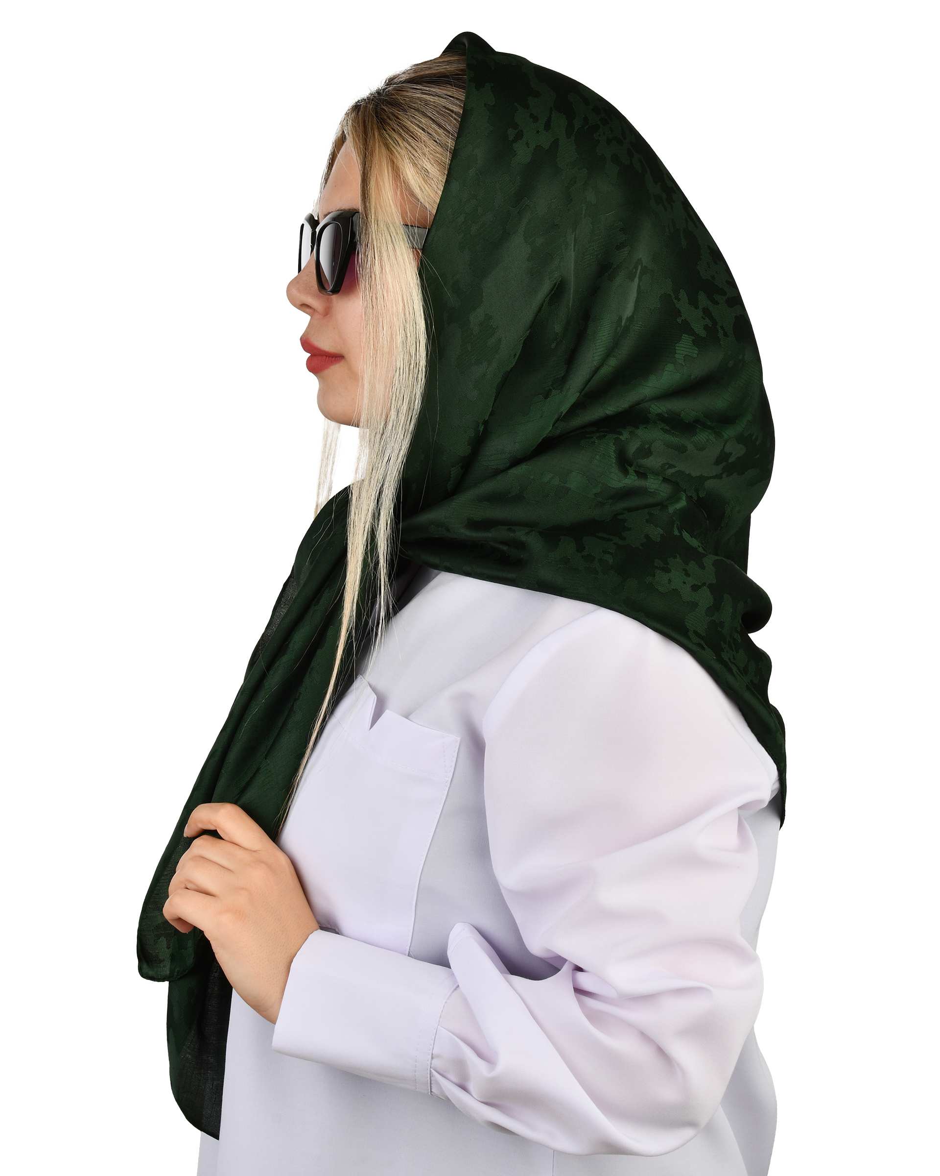 روسری زنانه سبز آماهی Amahi مدل Rozana16