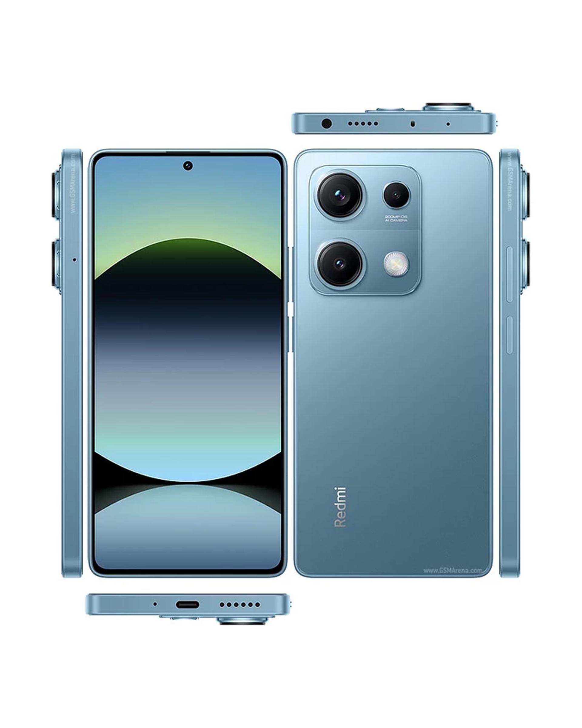 گوشی موبایل شیائومی مدل Redmi Note 14s 4G دو سیم کارت ظرفیت 256 گیگابایت و رم 8 گیگابایت آبی