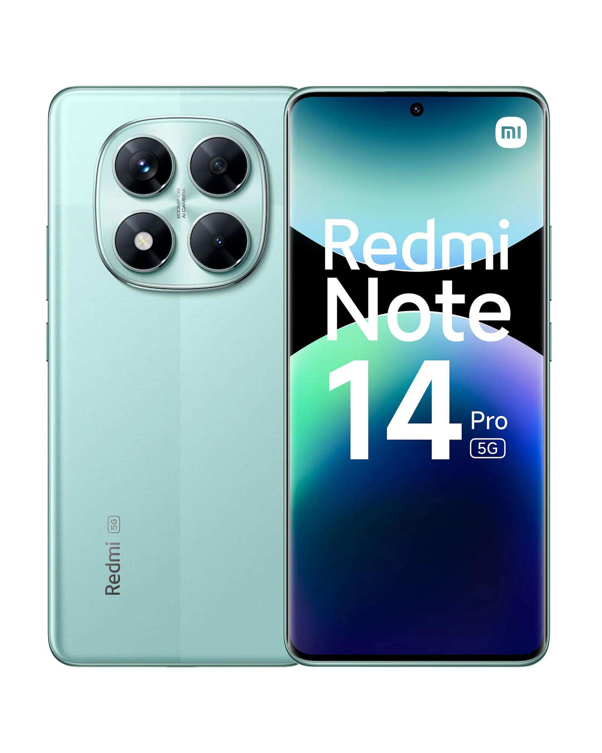 گوشی موبایل شیائومی مدل Redmi Note 14 Pro 5G ظرفیت ۵۱۲ گیگابایت رم ۱۲ گیگابایت سبز