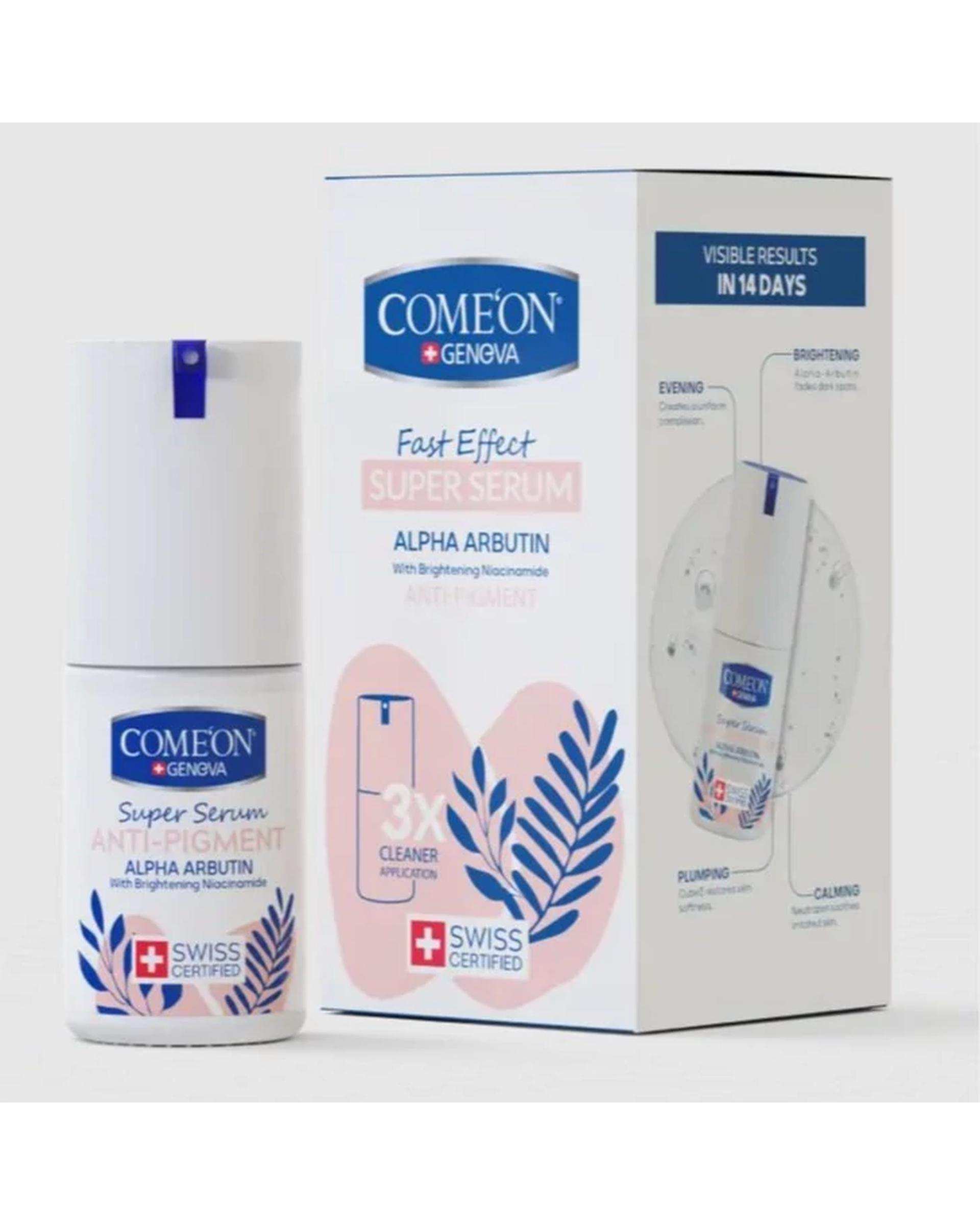 سرم ضد لک صورت کامان Come On مدل Anti Pigment حجم 30ml