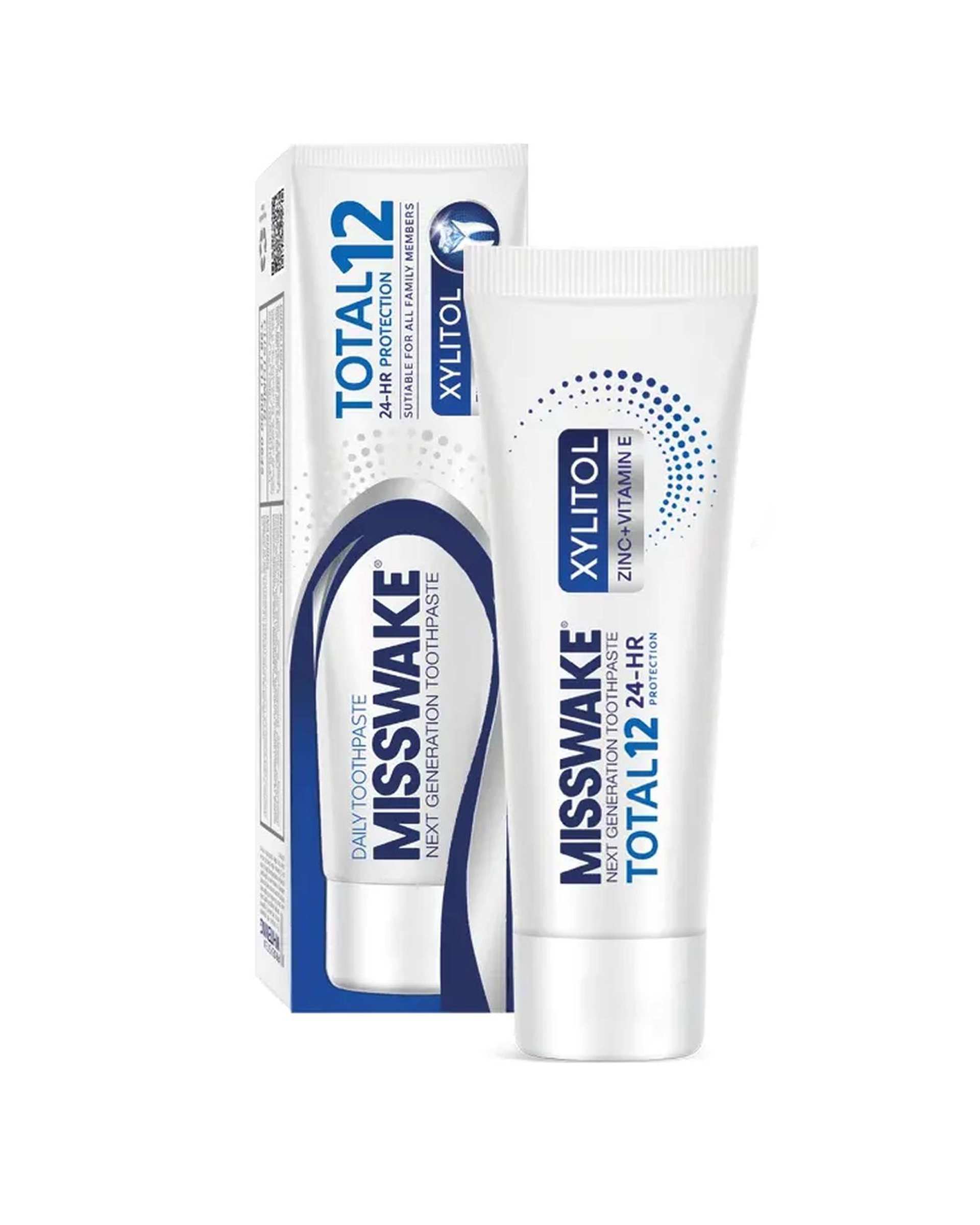 خمیر دندان توتال 12 کاره میسویک Misswake مدل Total 12 حجم 75ml