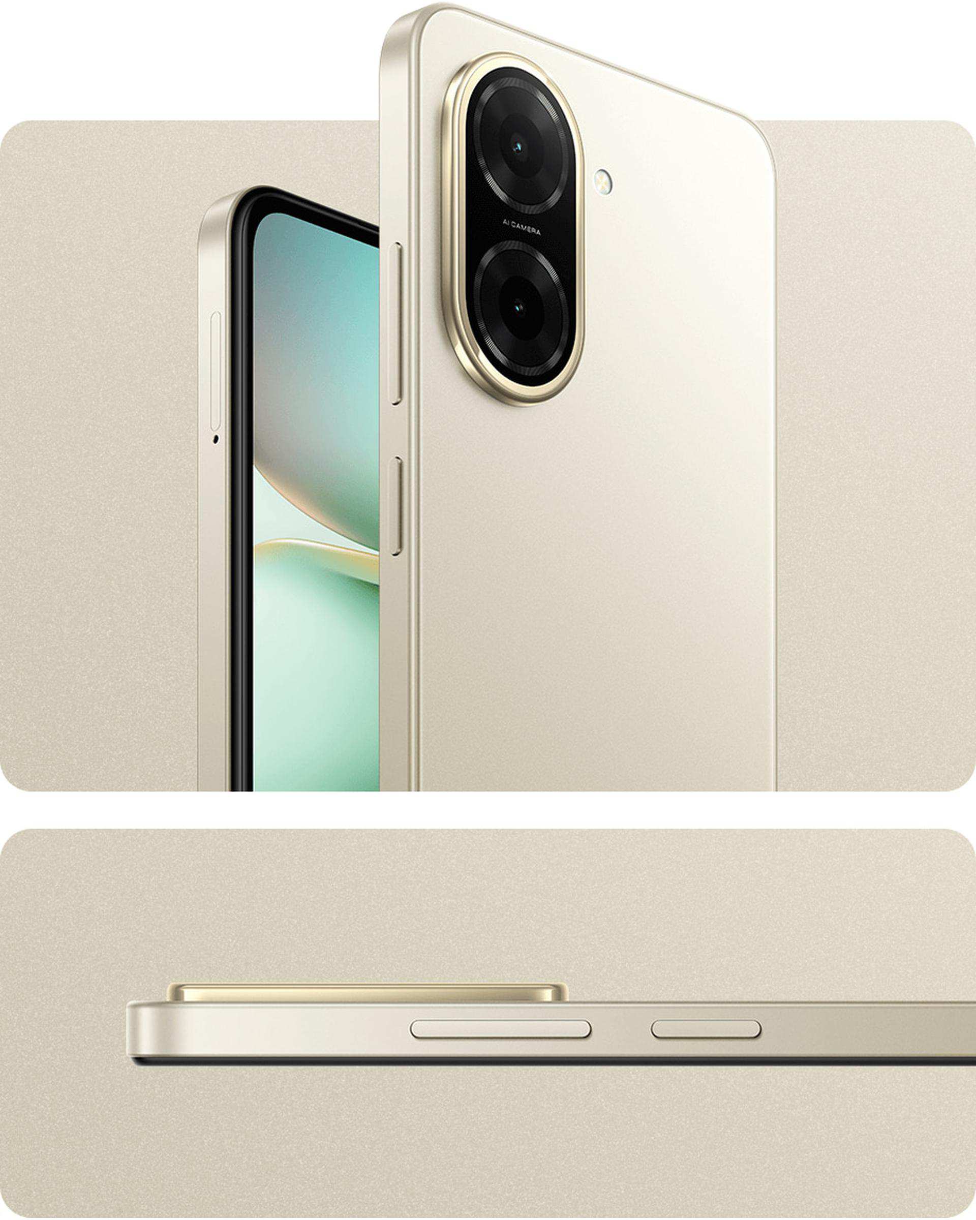 گوشی موبایل شیائومی مدل Redmi A5 دو سیم کارت ظرفیت ۱۲۸ گیگابایت و رم ۴ گیگابایت طلایی