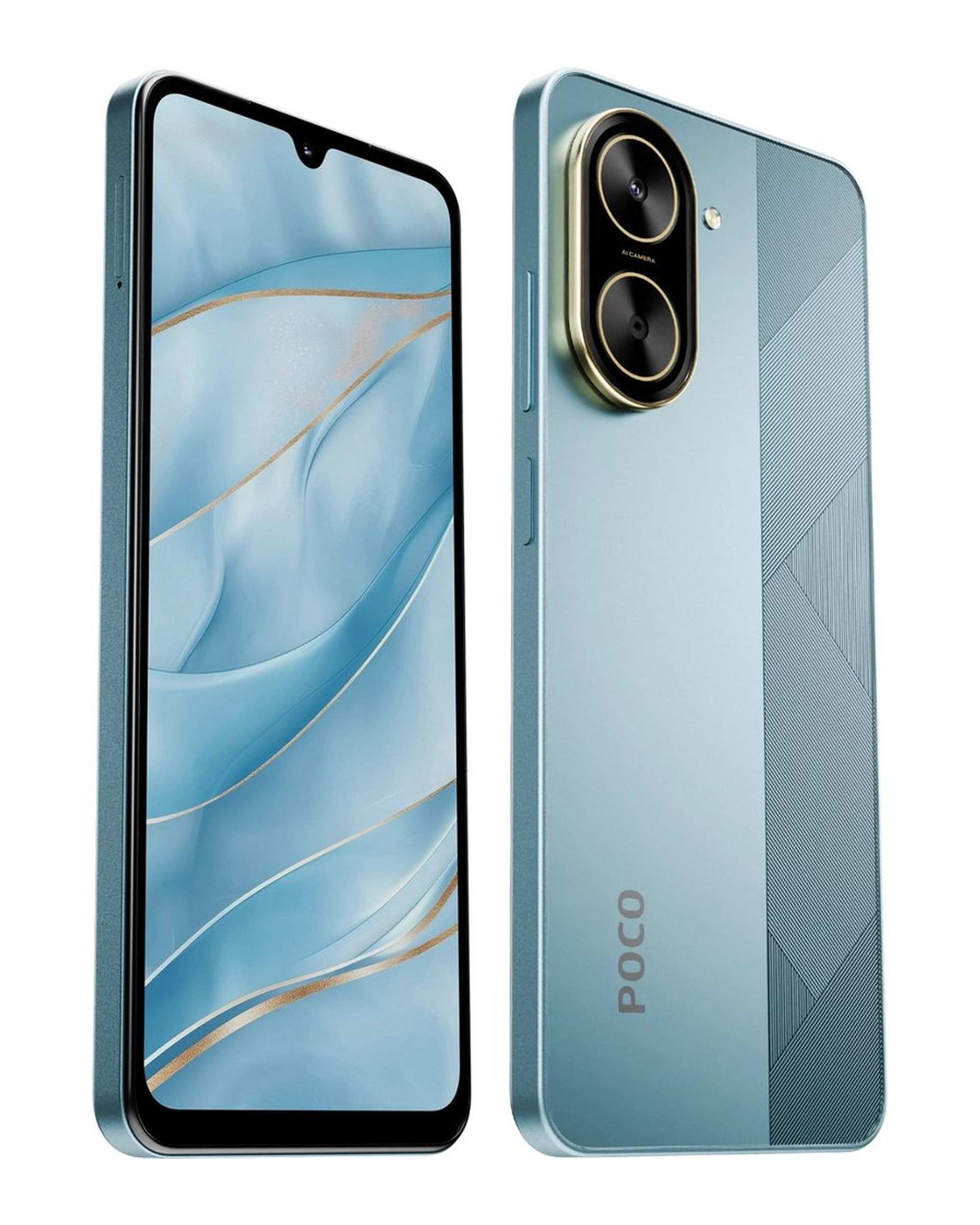 گوشی موبایل شیائومی مدل Poco C71 دو سیم کارت ظرفیت 64 گیگابایت و رم 3 گیگابایت آبی
