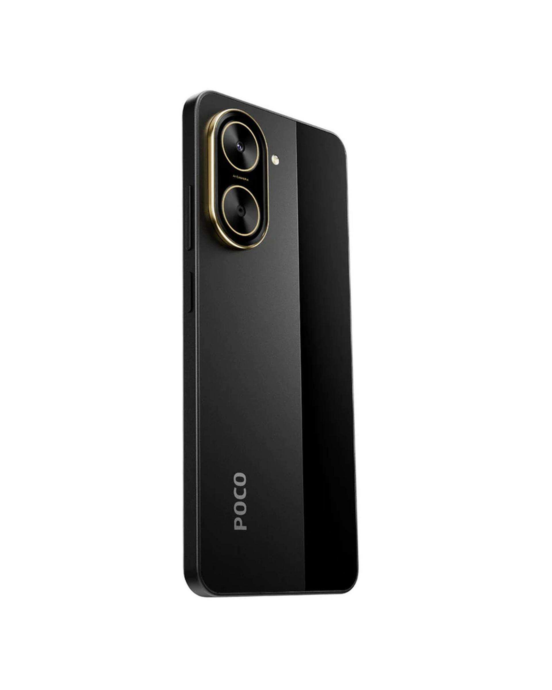 گوشی موبایل شیائومی مدل Poco C71 دو سیم کارت ظرفیت ۱۲۸ گیگابایت و رم ۴ گیگابایت مشکی