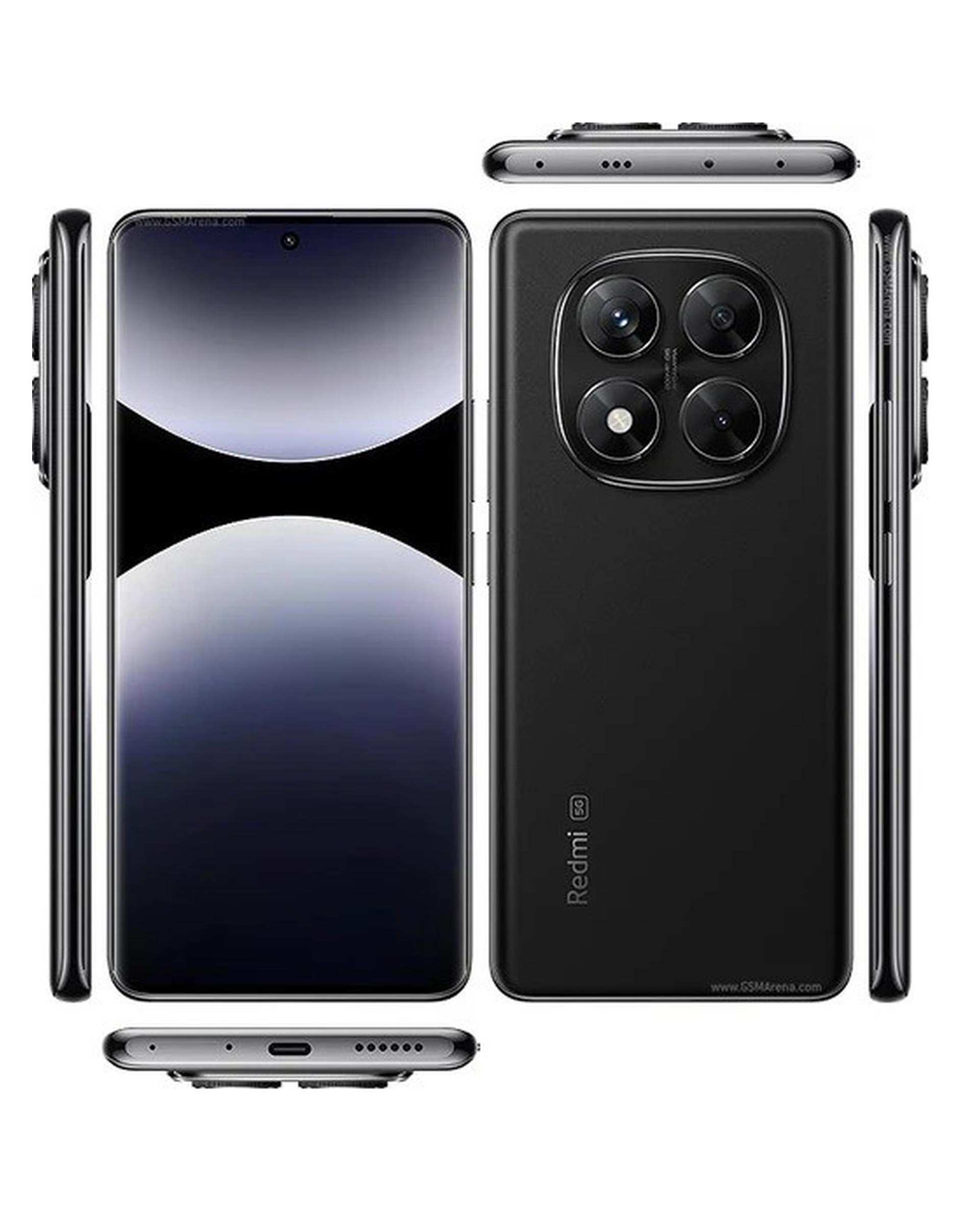 گوشی موبایل شیائومی مدل Redmi Note 14 Pro 5G ظرفیت ۵۱۲ گیگابایت رم ۱۲ گیگابایت مشکی
