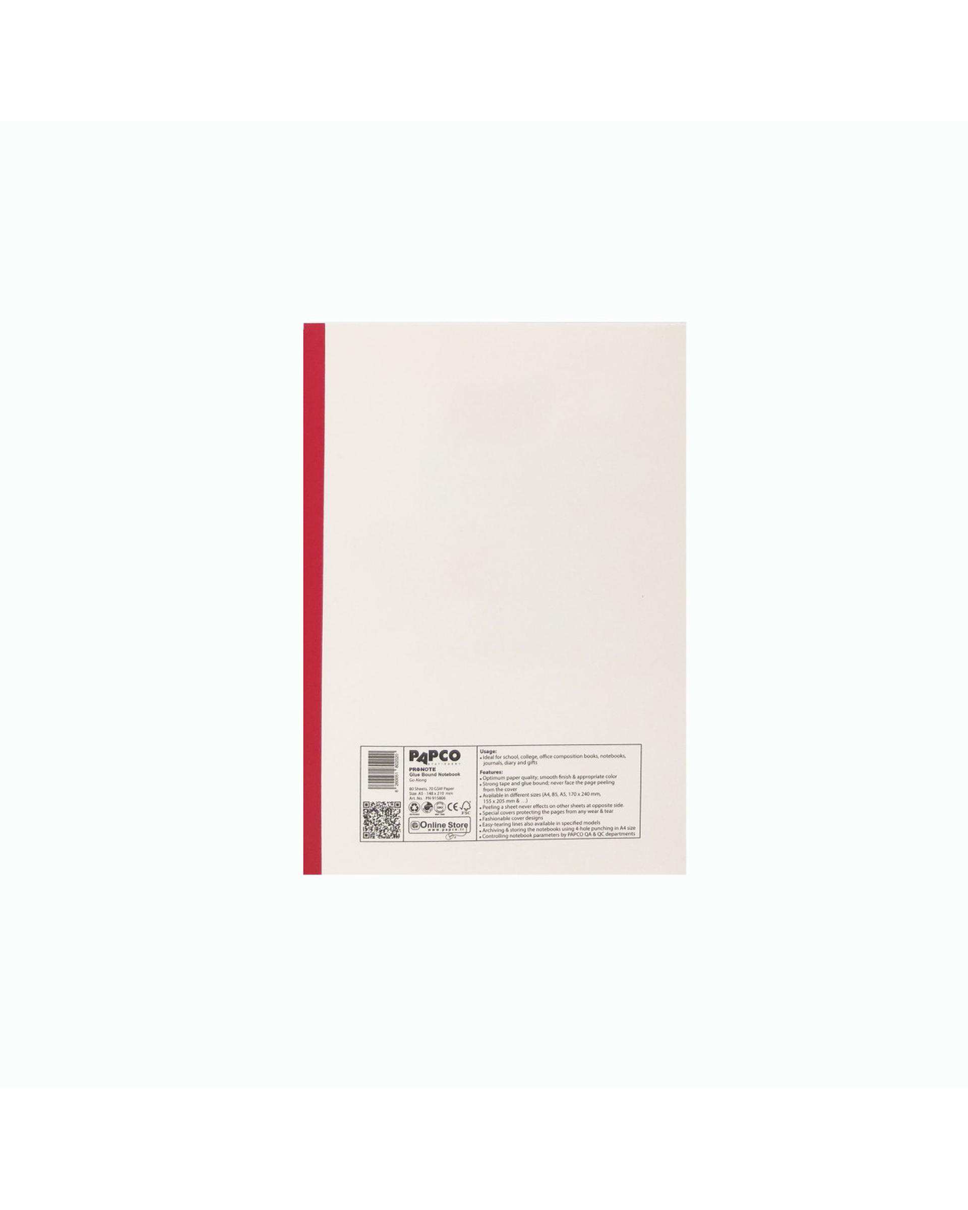 دفتر مشق 80 برگ پرونوت پاپکو Papco کد 915806