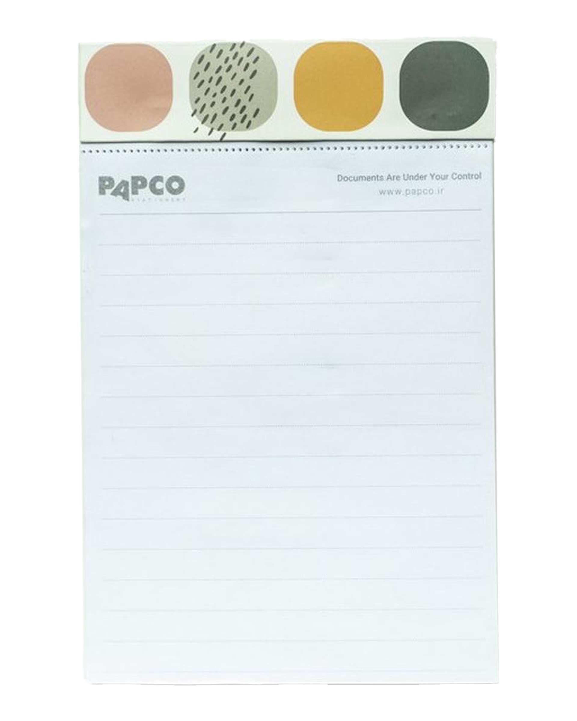 نوت پد 100 برگ قابل حمل پرفراژدار پاپکو Papco کد NB-686P4