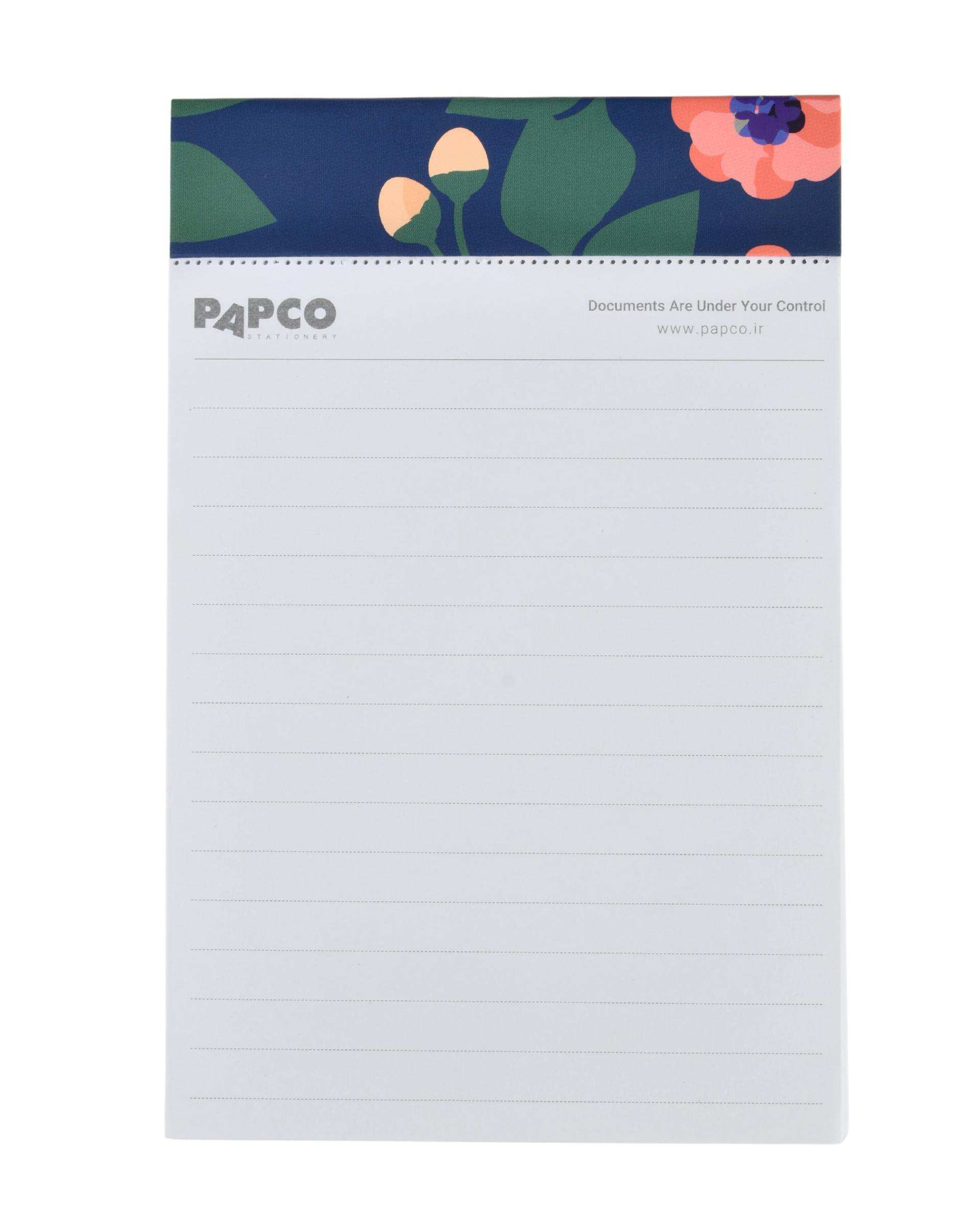 نوت پد 100 برگ قابل حمل پرفراژدار پاپکو Papco کد NB-686P6