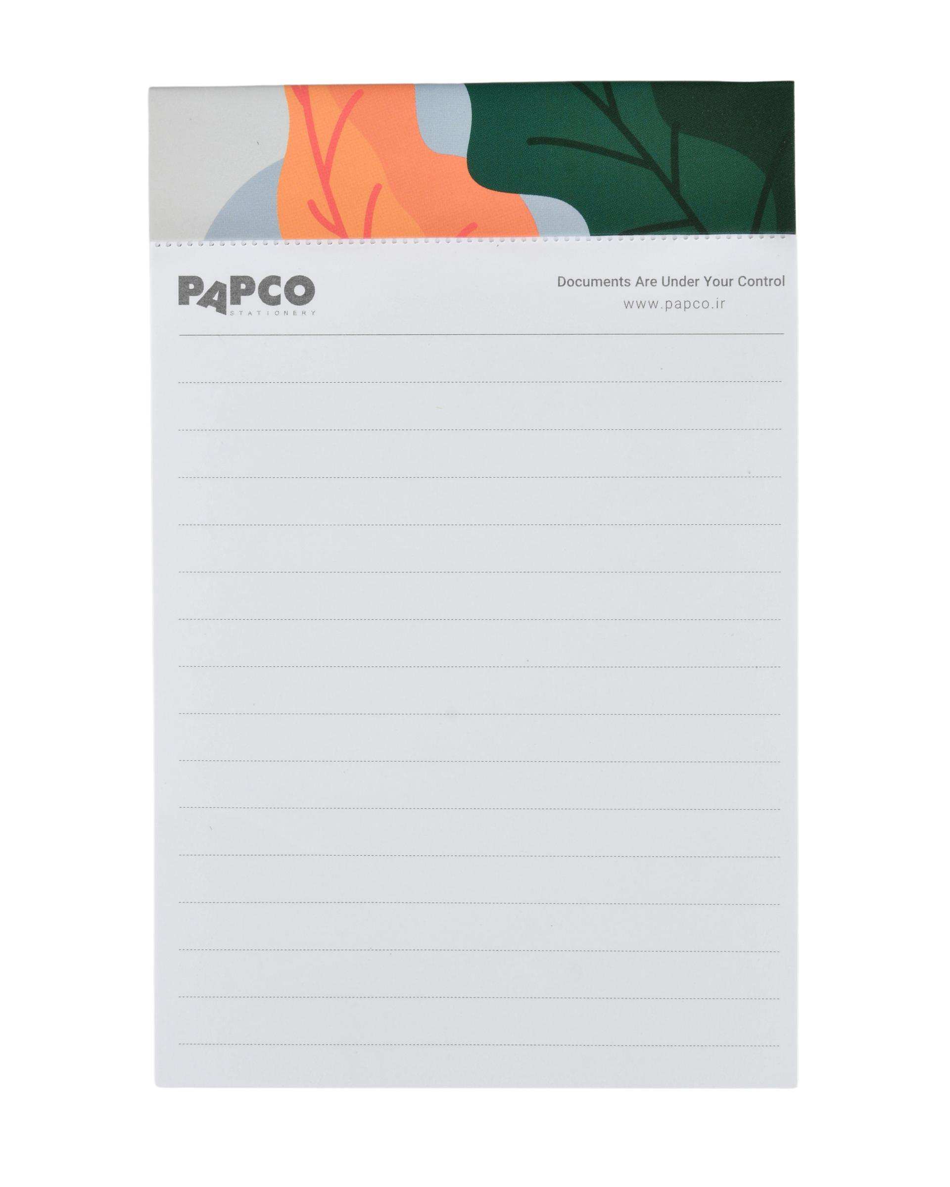 نوت پد 100 برگ قابل حمل پرفراژدار پاپکو Papco کد NB-686P7