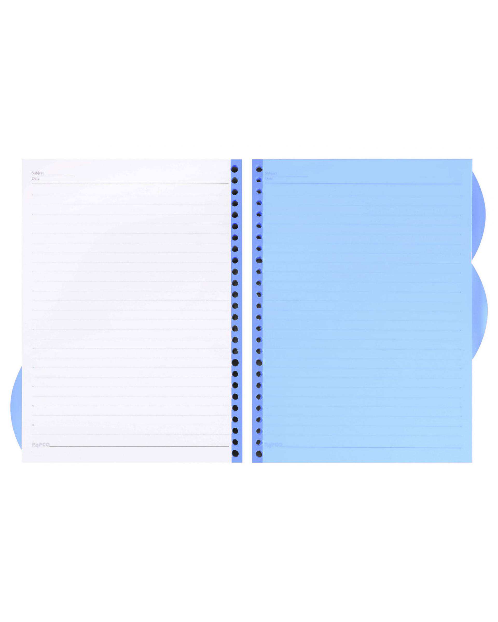 کاغذ کلاسور 200 برگ آبی پاپکو Papco کد NB-662-SH