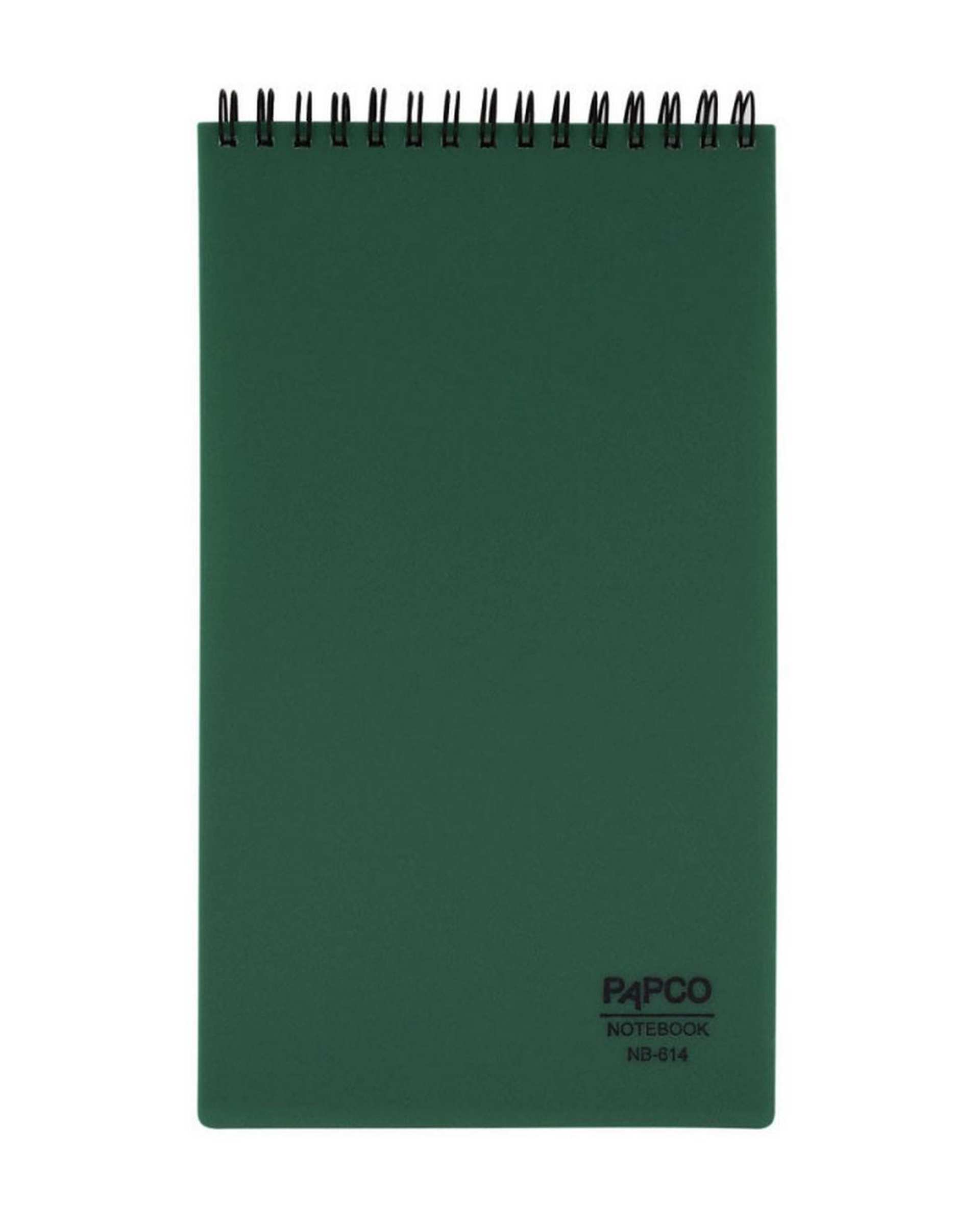 دفتر یادداشت مهندسی سیمی سبز یشمی 80 برگ پاپکو Papco کد NB-614