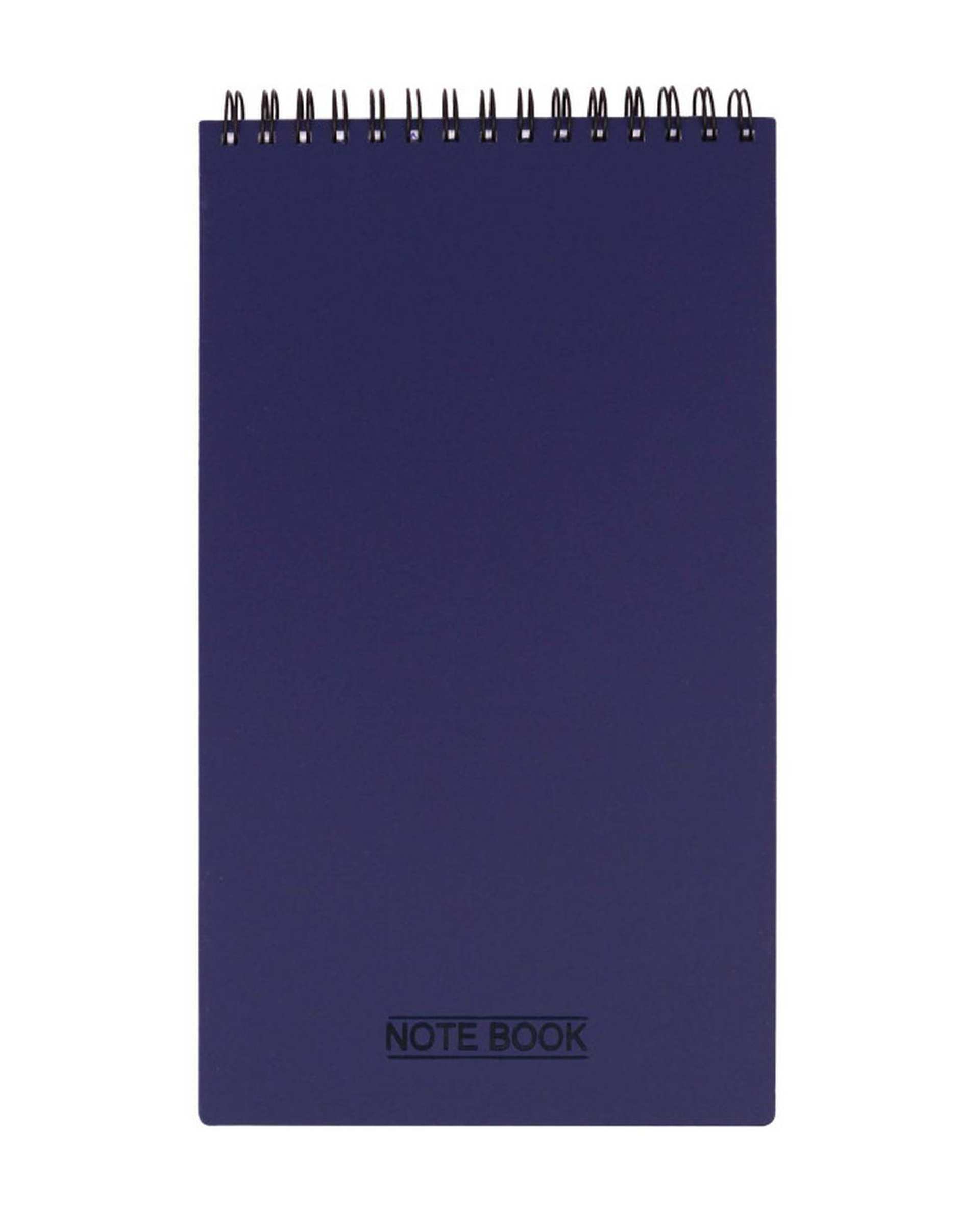دفتر یادداشت مهندسی سیمی سرمه ای 80 برگ پاپکو Papco کد NB-614