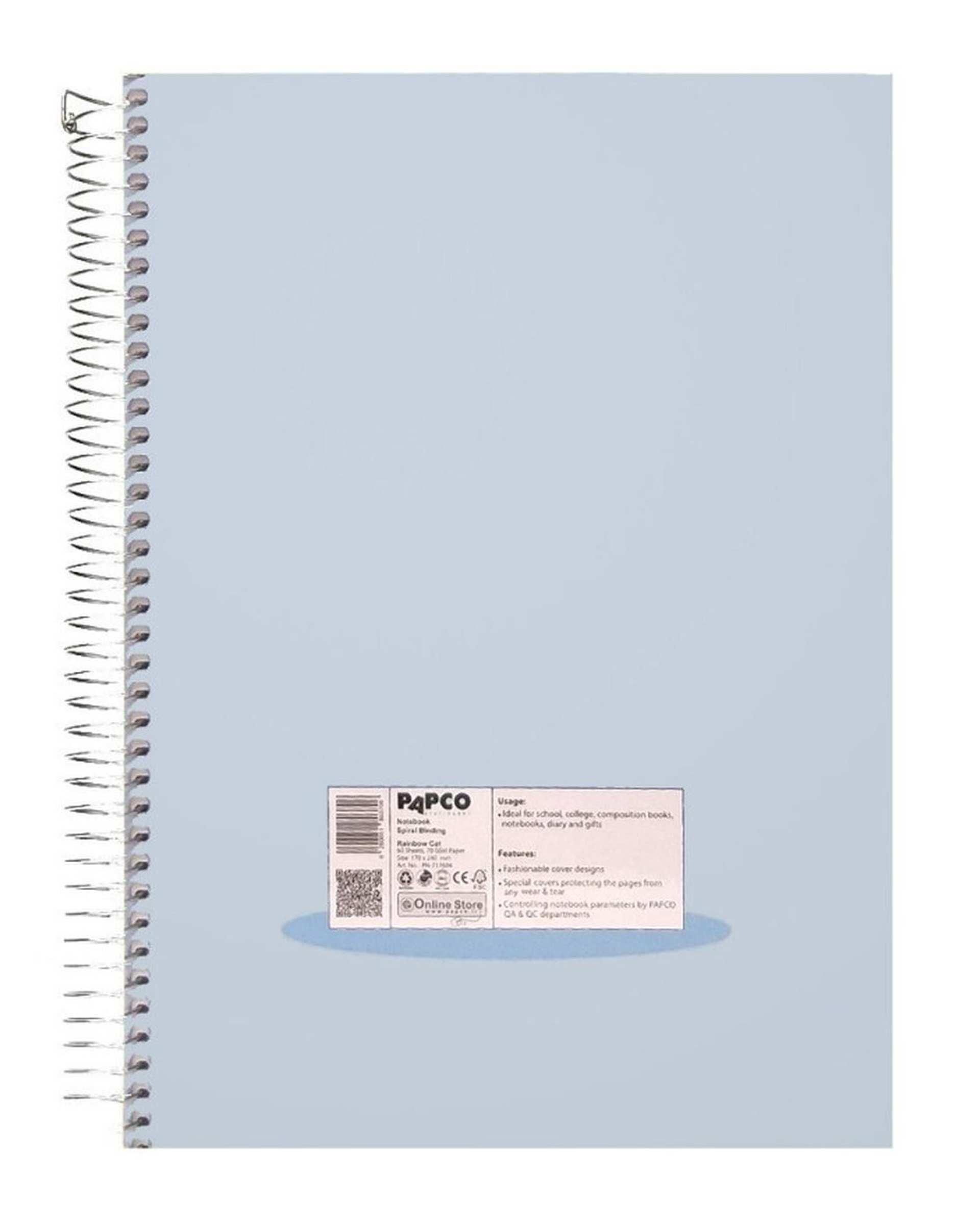 دفتر مشق سیمی 60 برگ پاپکو Papco کد PN-717604