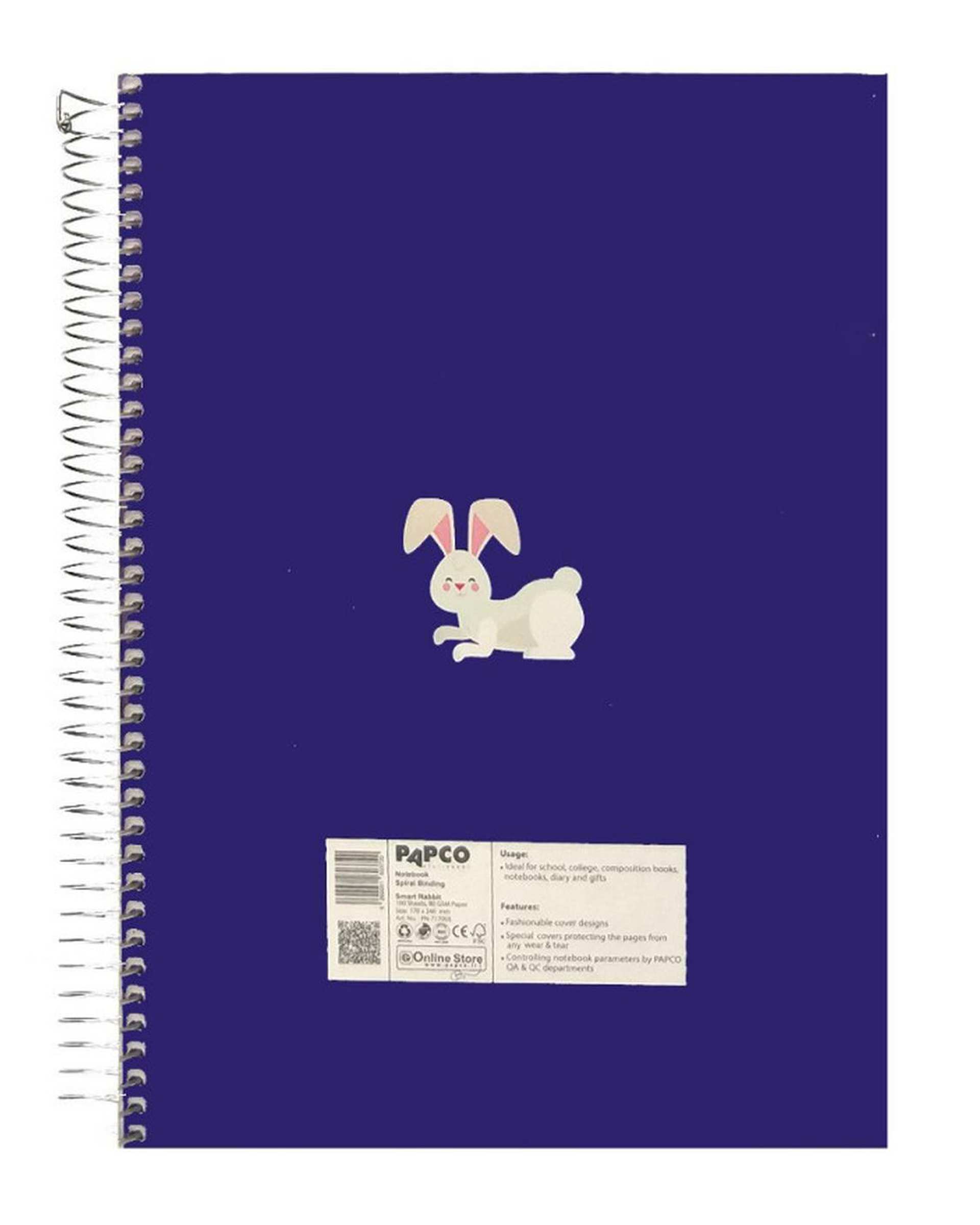 دفتر مشق سیمی 100 برگ پاپکو Papco کد PN-717005