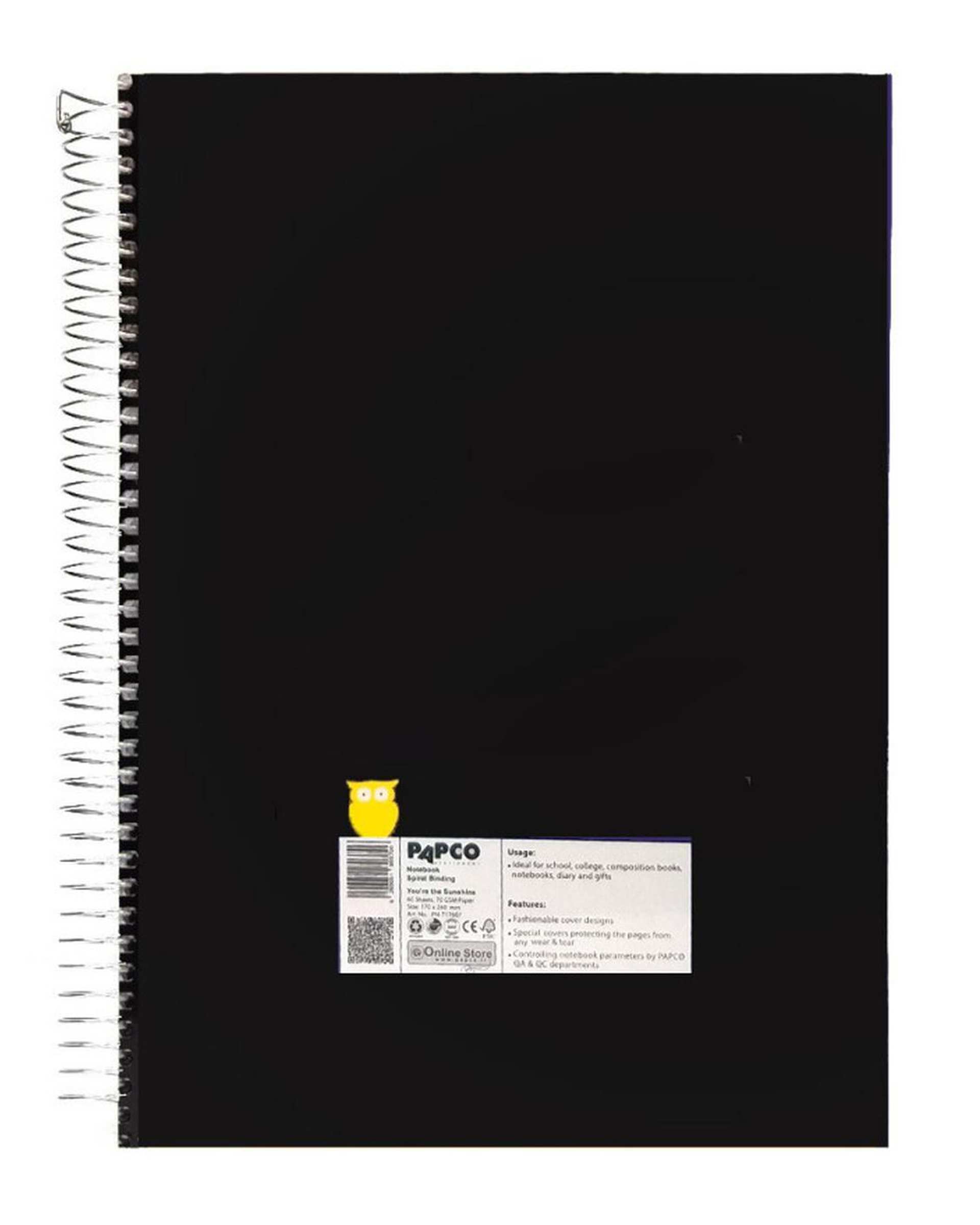 دفتر مشق سیمی 100 برگ پاپکو Papco کد PN-717010