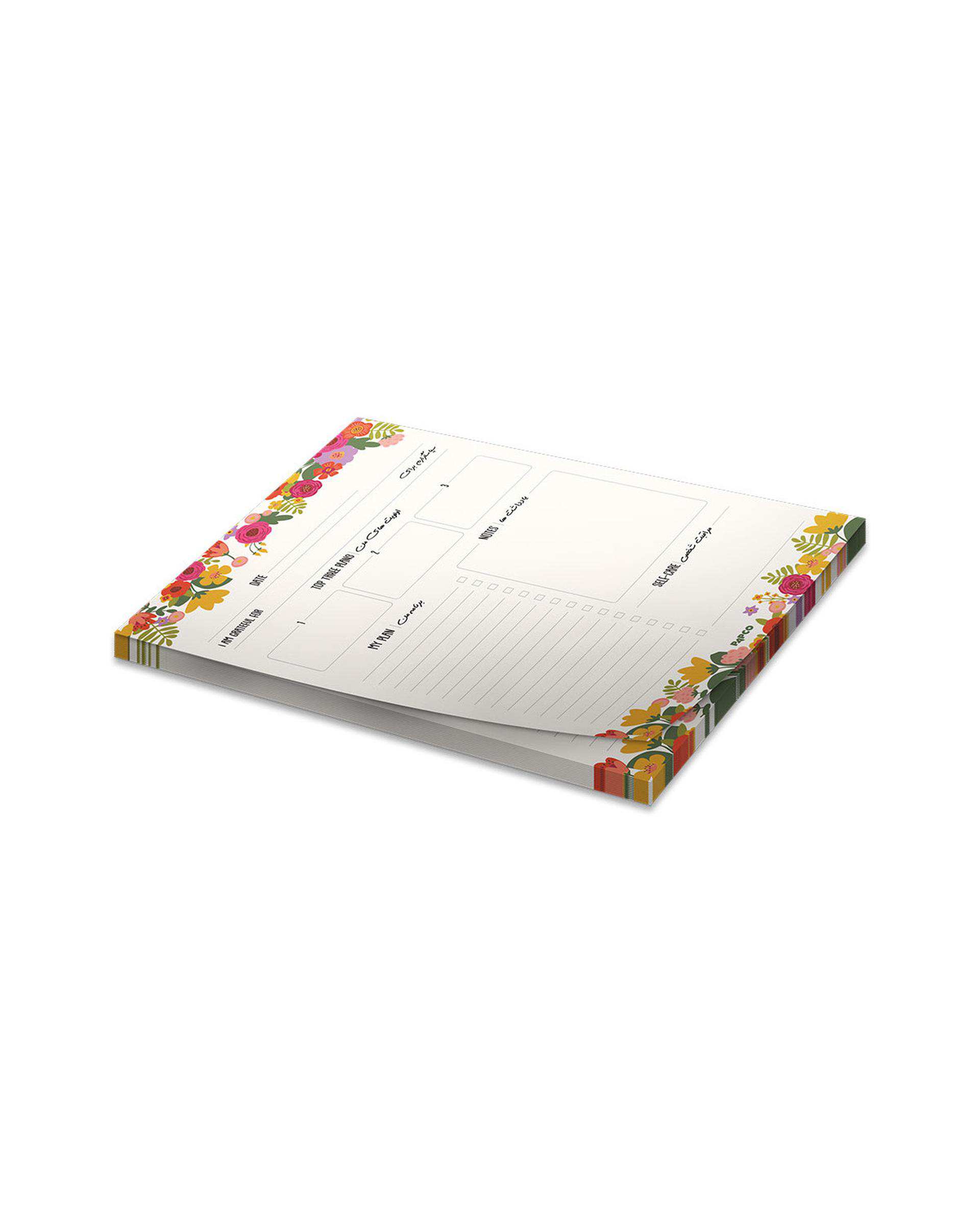 نوت پد پلنر بدون تاریخ پاپکو Papco کد CR-724011