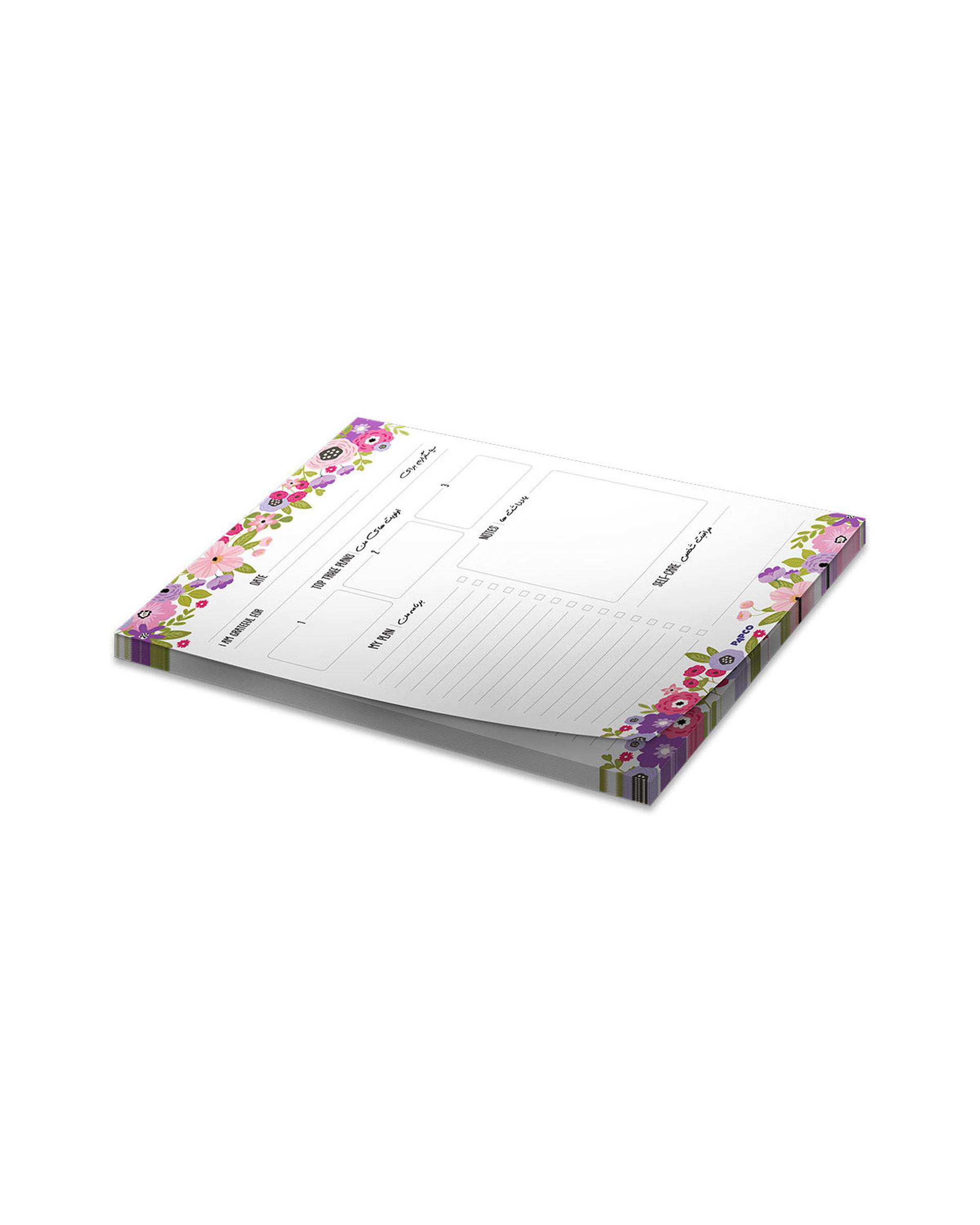 نوت پد پلنر بدون تاریخ پاپکو Papco کد CR-72426