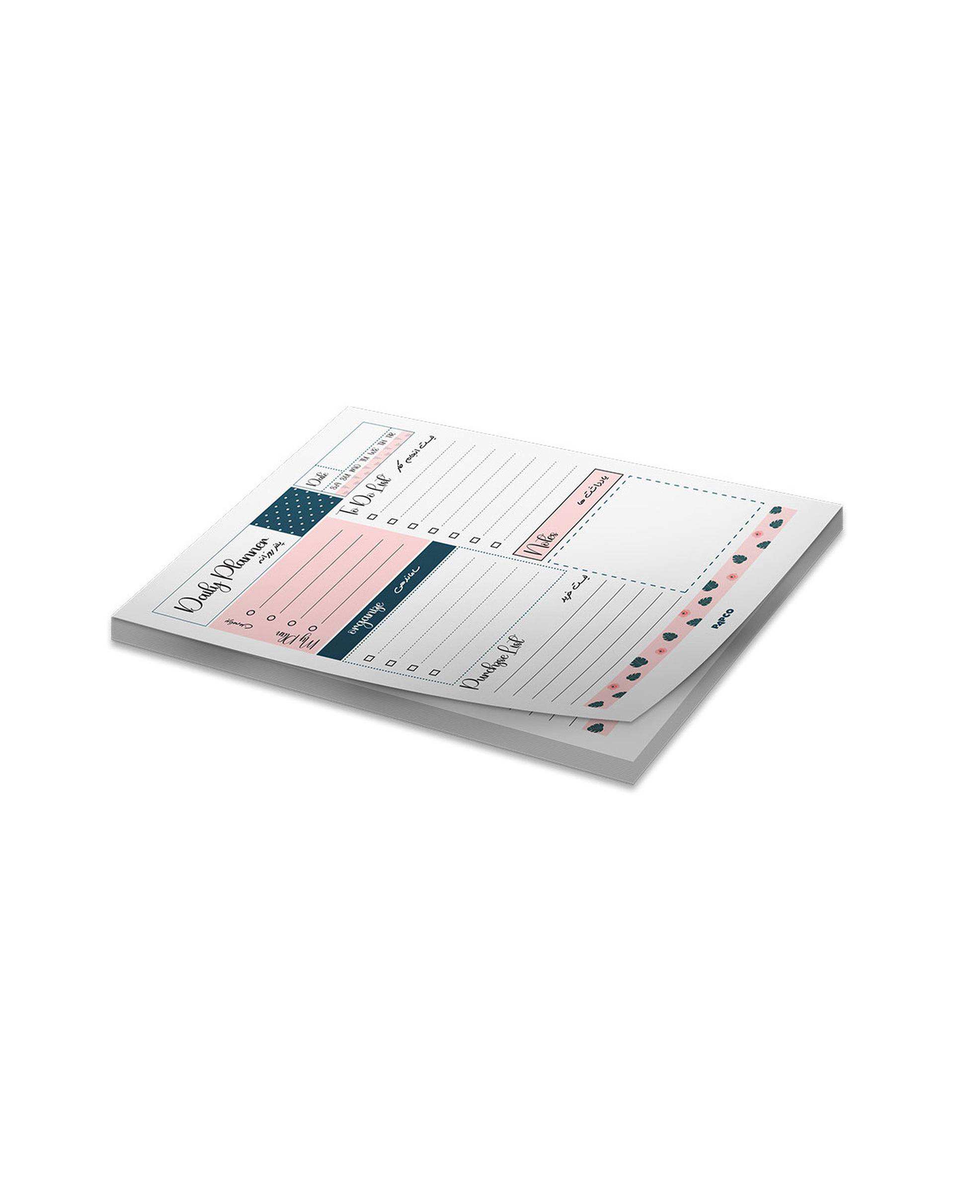 نوت پد پلنر بدون تاریخ پاپکو Papco کد CR-724029
